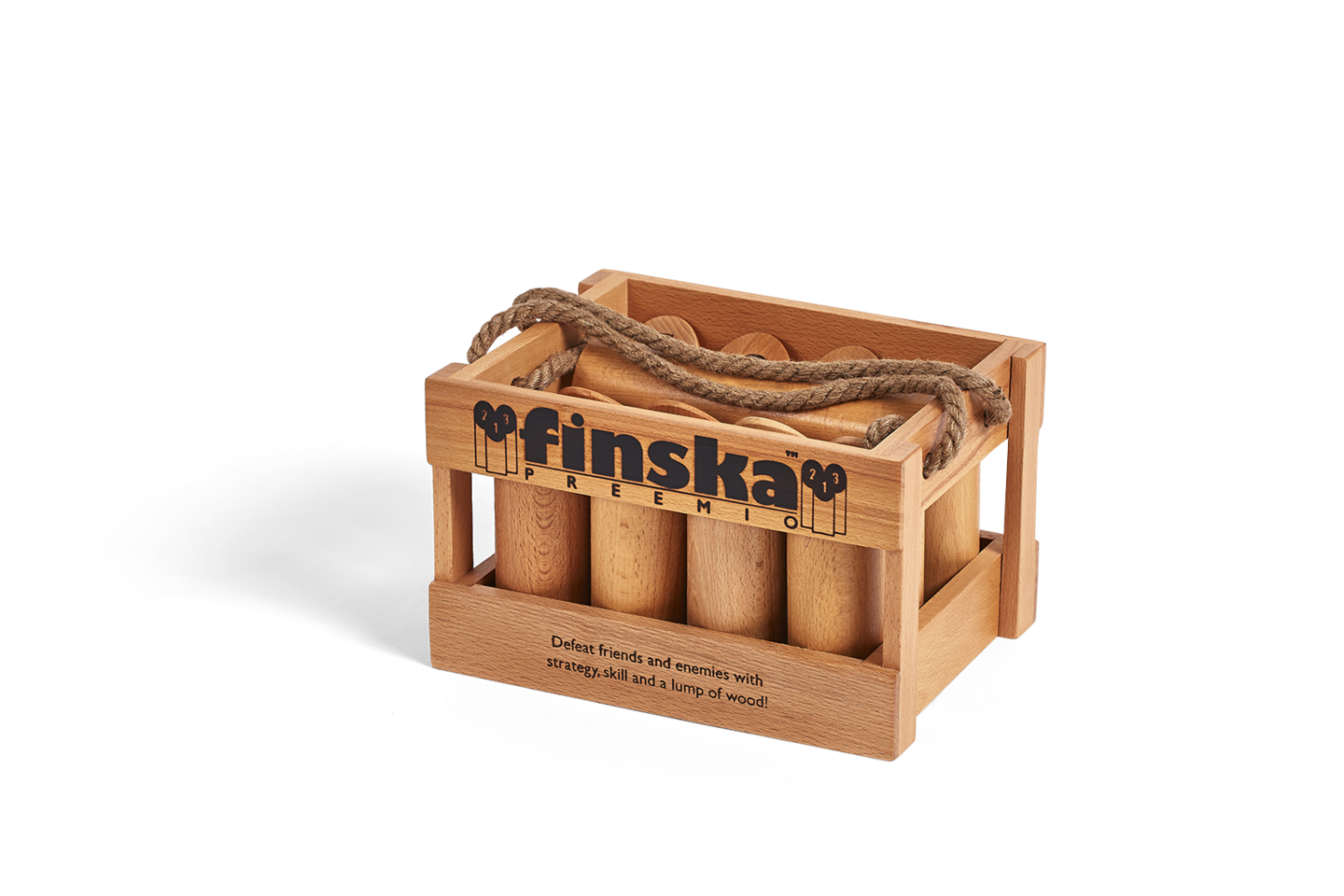 Premium Finska Outdoor Tossing Game Set - Classic Wooden Lawn Game for Backyard, Picnic, Beach & Camping Fun - Perfect for Family Gatherings & Parties