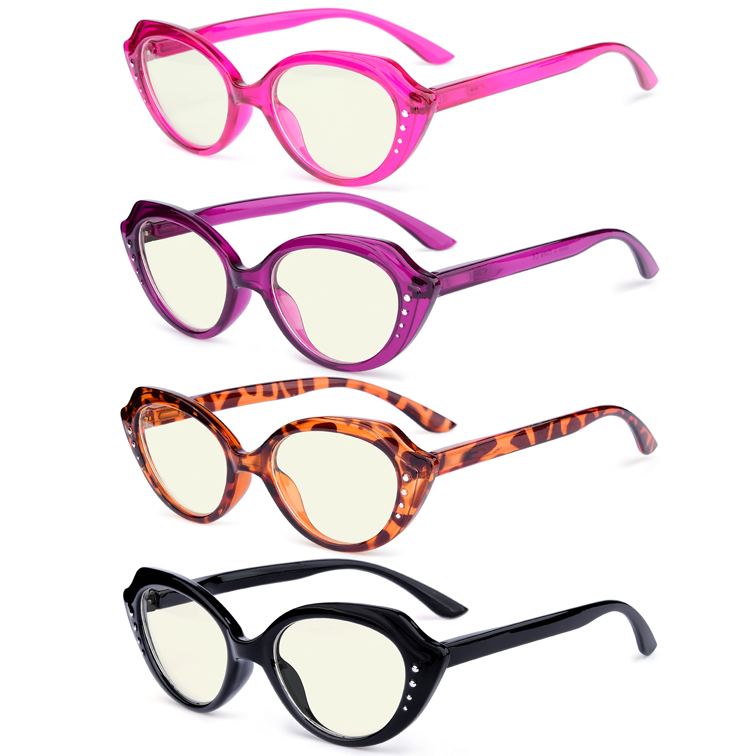 Stylish Eyekepper Reading Glasses for Women - Fashionable Readers for Work, Reading & Computer Use