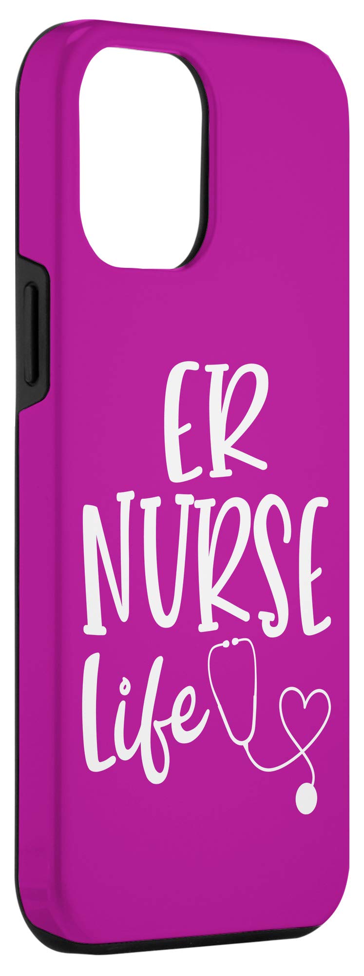 iPhone 12 Pro Max Case for Nurses - ER RN Emergency Medical Worker Protective Cover | Perfect Gift for Women in Healthcare | Hospital, Clinic & Night Shift Use