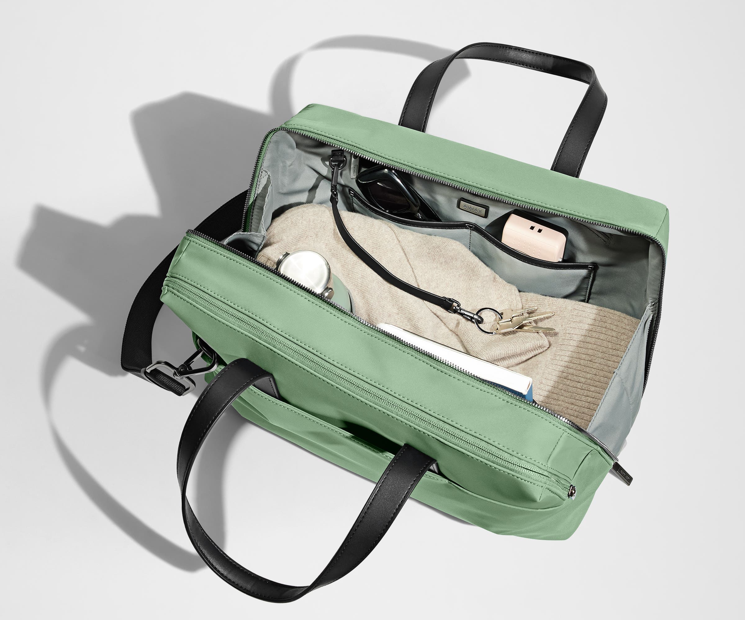 Premium Sea Green Tote Bag for Women - Lightweight, Durable & Spacious - Perfect for Work, Travel, Gym & Everyday Use