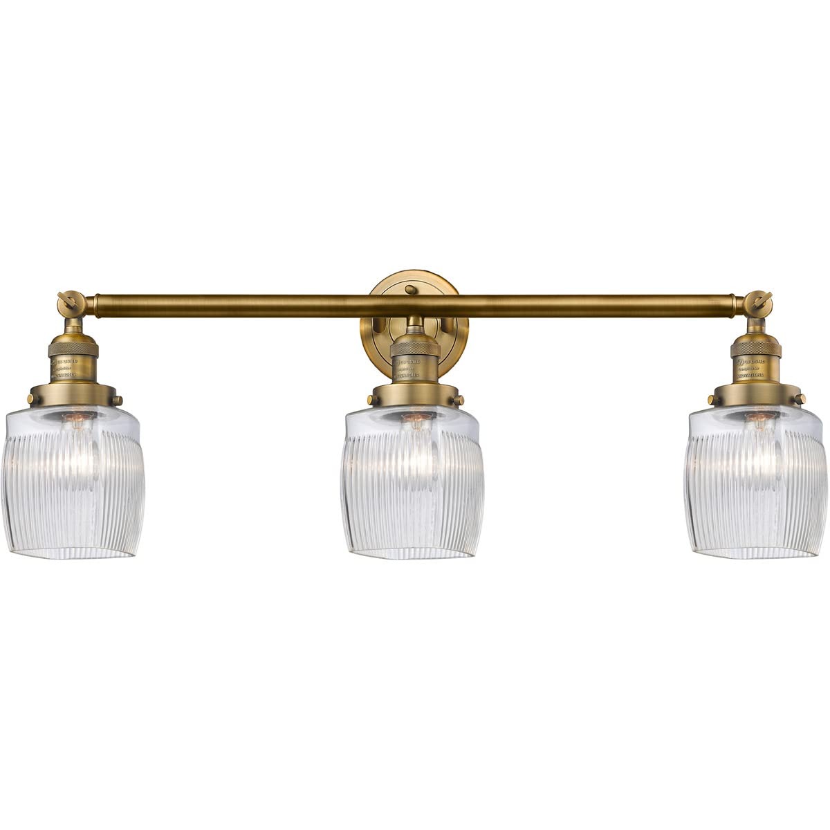Innovations 205-BB-S-G302-LED Modern LED Bathroom Vanity Light - Energy Efficient Dimmable Mirror Lighting for Bathroom, Powder Room & Makeup Area