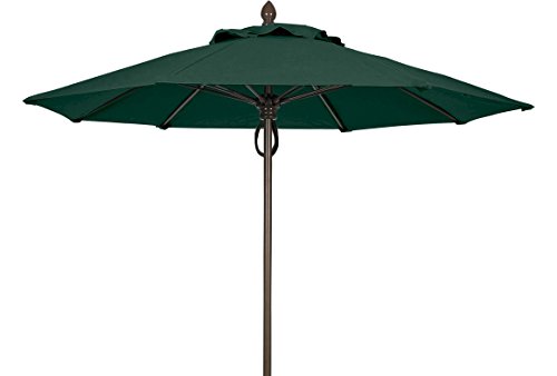 Forest Green with Champagne Bronze Pole