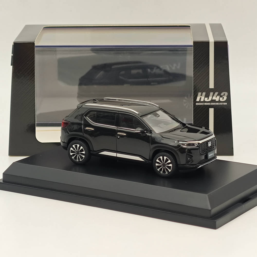 1/43 Scale Honda WR-V Crystal Black Pearl Diecast Model Car - Collectible Miniature Vehicle for Display, Gifts, and Hobby Enthusiasts