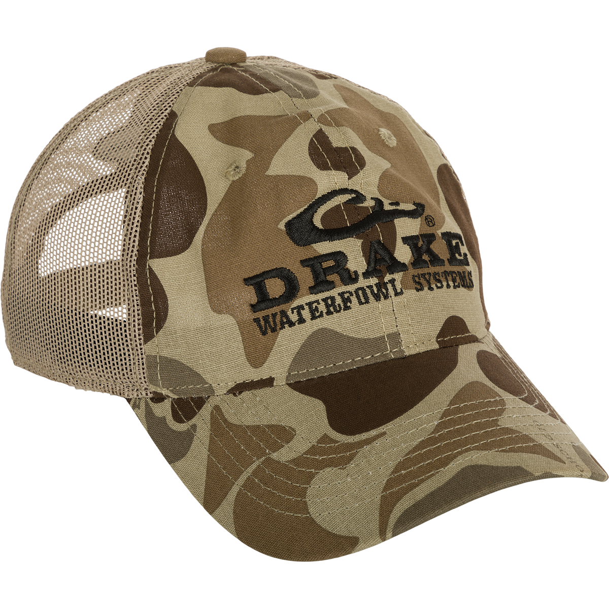 Breathable Mesh Back Camo Cap - Adjustable Military Style Baseball Hat for Outdoor, Hunting & Hiking - Lightweight & Comfortable for Men & Women