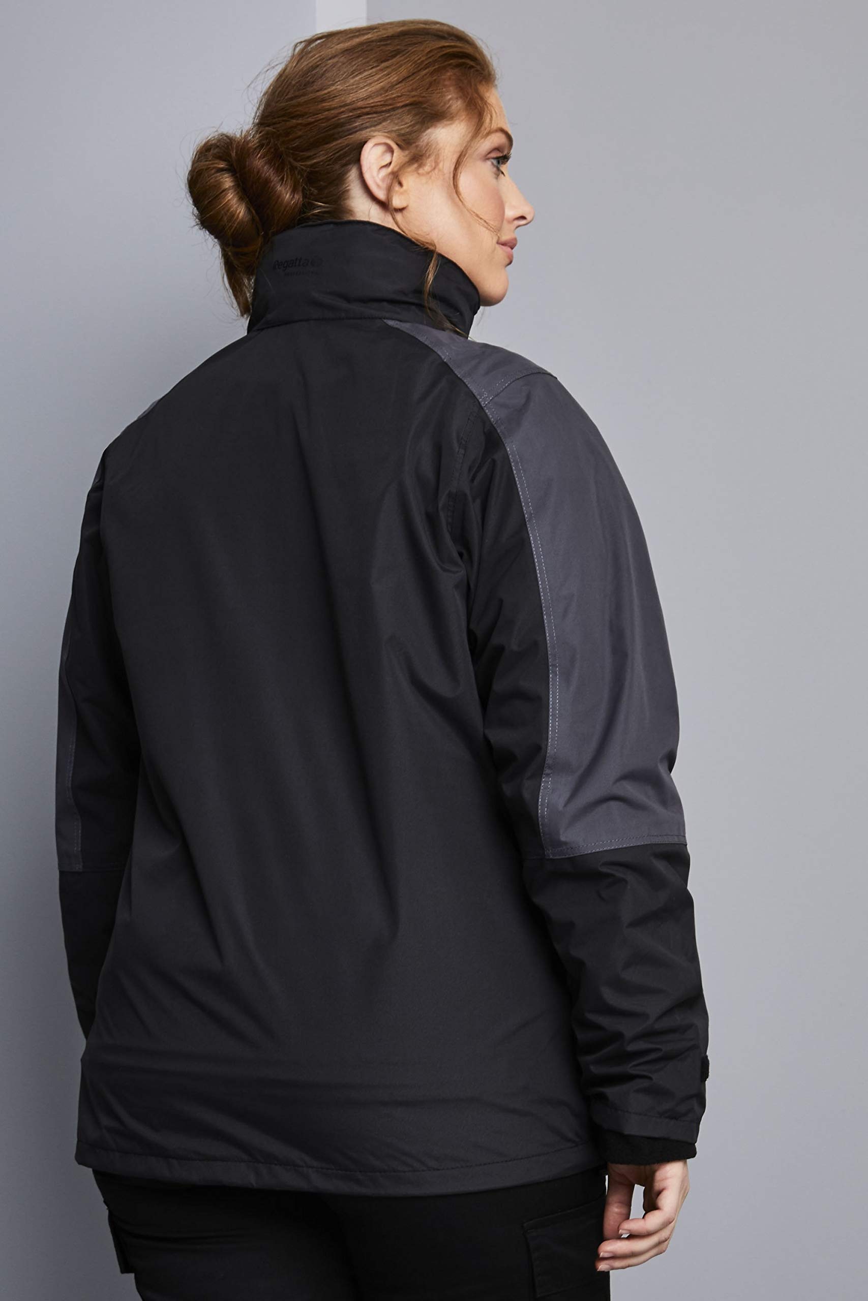 Women's Defender III 3-in-1 Waterproof Windproof Winter Jacket - Black/Seal Grey - All-Weather Protection for Hiking, Skiing & Outdoor Activities
