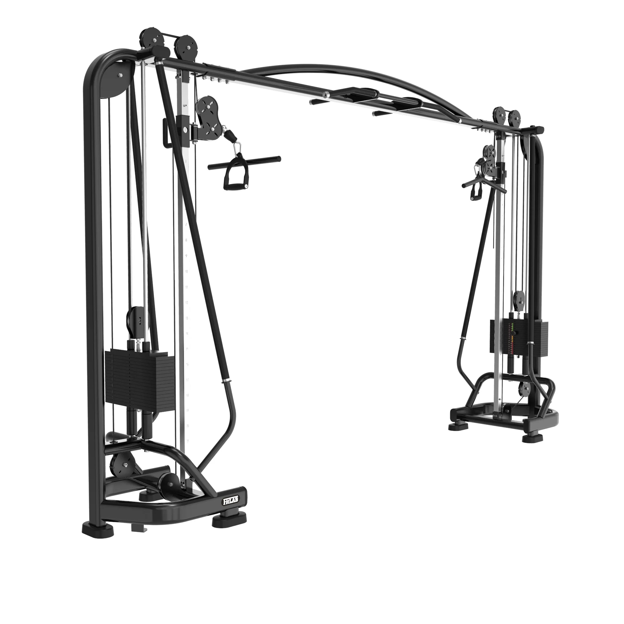 FITLAB Cable Crossovers - Premium Gym Equipment for Strength Training | Perfect for Home & Commercial Fitness Centers