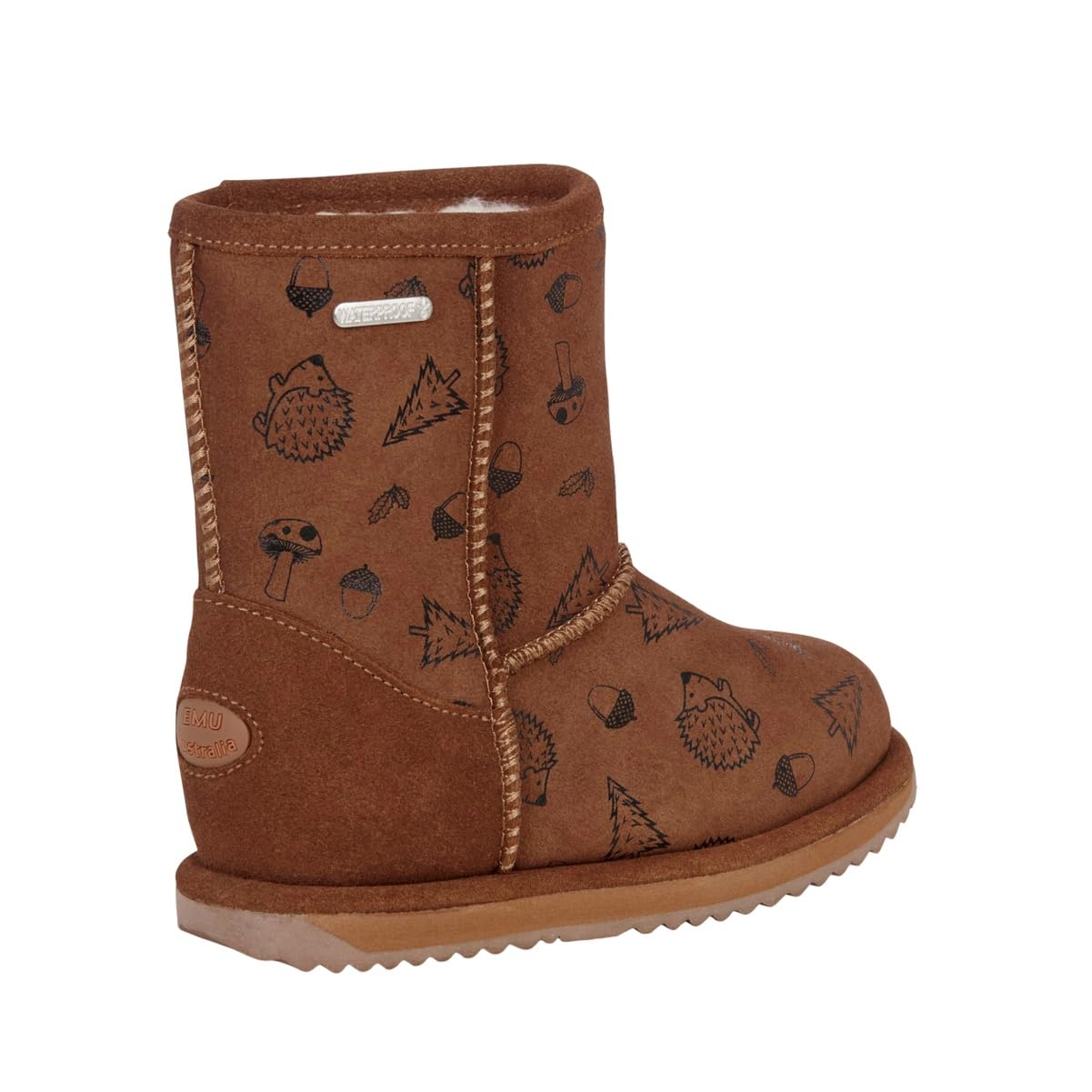 EMU Australia Kids Boots - Waterproof Winter Snow Boots for Boys & Girls, Warm Fleece Lined, Non-Slip Sole - Perfect for Outdoor Play, Hiking, and Cold Weather Activities