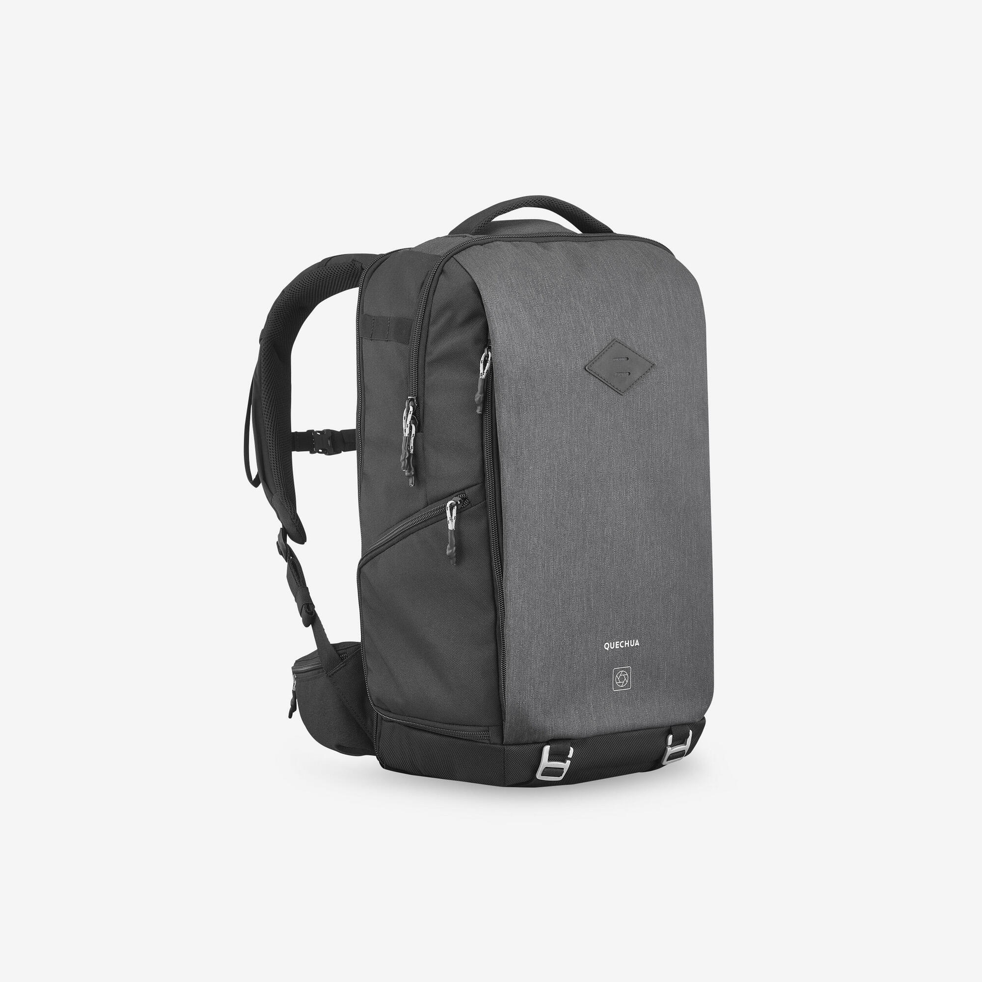 Quechua NH Explorer 900 Focus Camera Backpack - Waterproof DSLR Camera Bag for Travel & Hiking - Perfect for Photographers & Outdoor Adventures