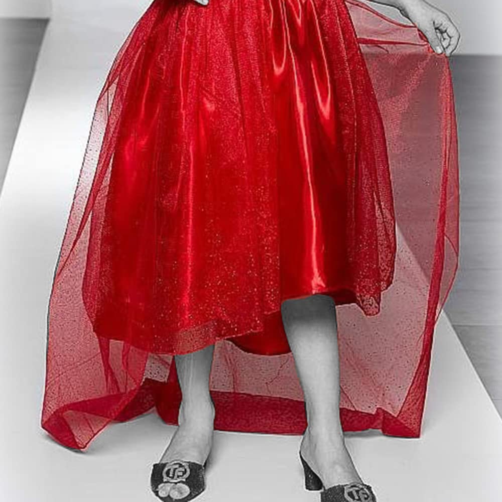 Best Selling Award Winning Red Gown for Women - Size 5/6 - Perfect for Prom, Homecoming & Special Occasions