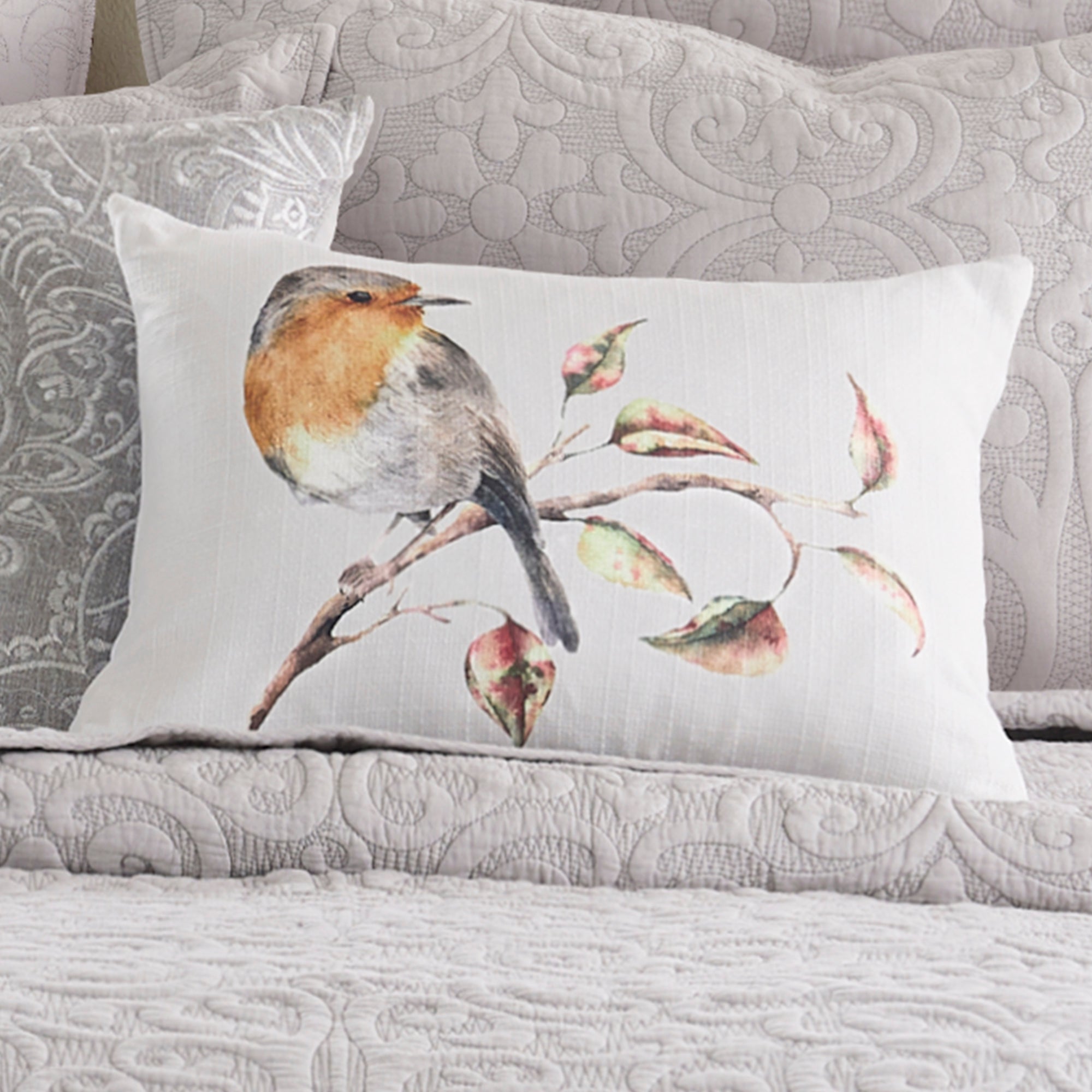 Sherbourne Bird Pillow - Soft & Comfortable Decorative Throw Pillow for Couch, Bed, Nursery - Perfect for Home Decor, Gifts & Cozy Living Room Accents