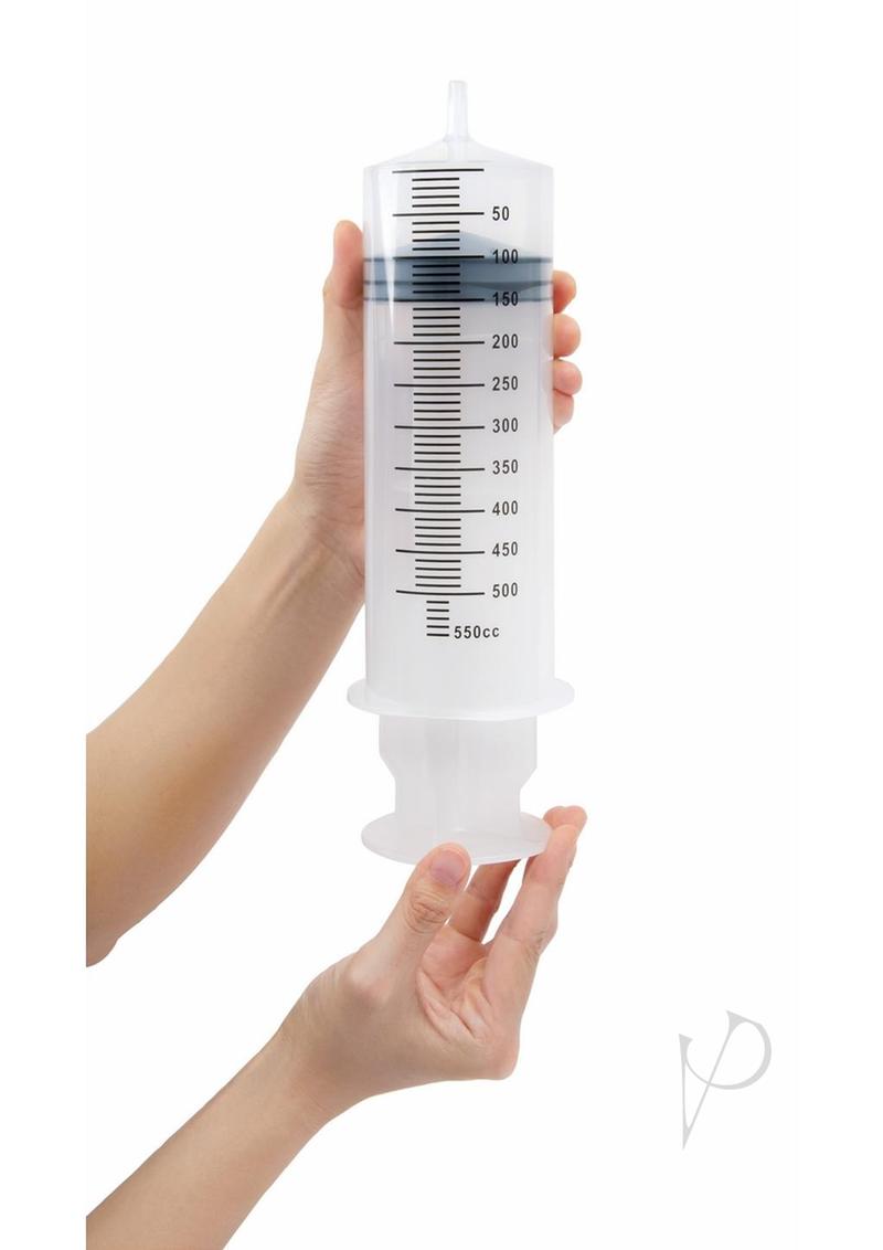 AquaClean 550CC Enema Syringe Kit - Clear Colon Cleansing System for Home Use - Perfect for Constipation Relief & Detoxification (Ideal for Travel, Pre-Colonoscopy Prep & Wellness Routine)