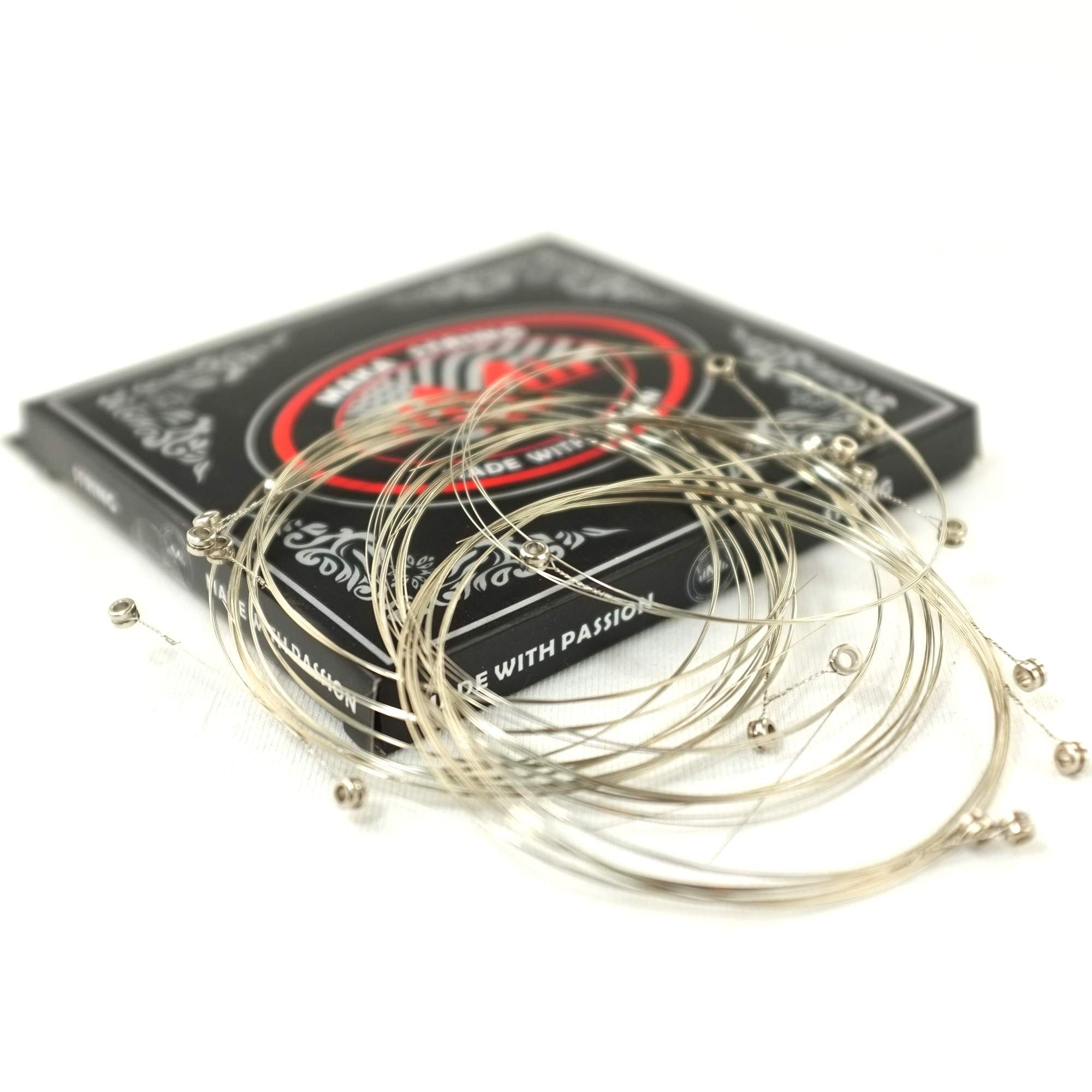 20-Pack Economy Single Electric Guitar Strings Bulk .010 High E (Light) 10 Gauge - Individually Packed for Easy Replacement - Perfect for Beginners, Practice Sessions & Live Performances