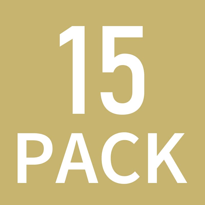 Matte Gold-15pack