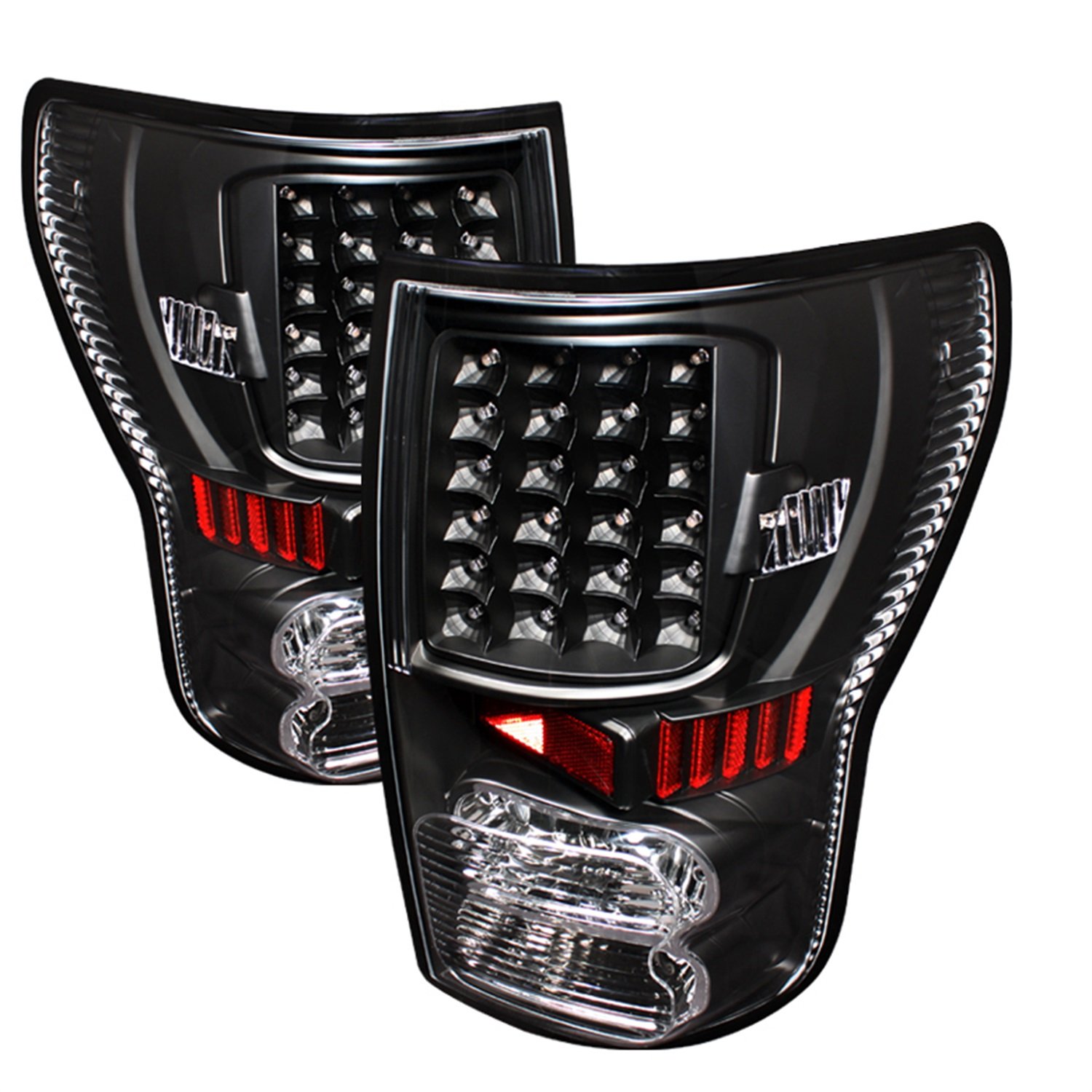Spyder LED Tail Lights for Toyota Tundra 2007-2013 - Durable & Bright Replacement Lights for Enhanced Nighttime Safety & Style