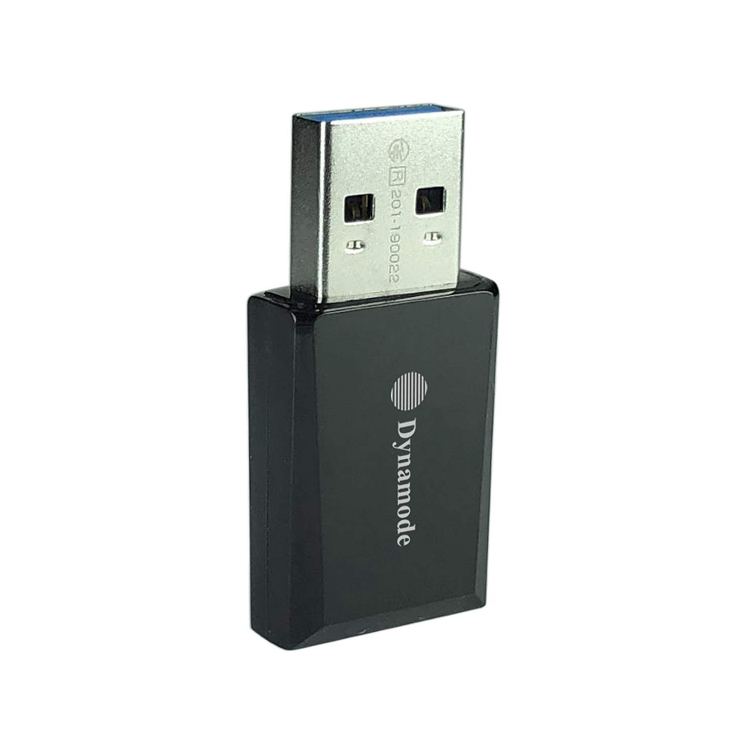 Dynamode Wireless Dual Band Nano USB WiFi Adapter for PC & Laptop - 1300Mbps High Speed 2.4GHz/5GHz AC Network with High Gain Antenna - Perfect for Gaming, Streaming & Home Office Connectivity