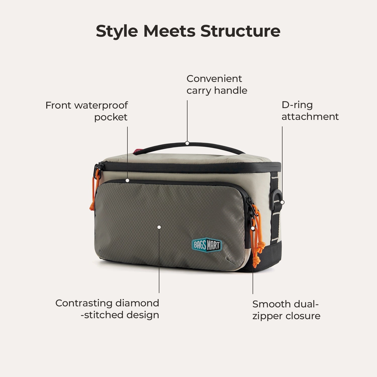 Blast 4.5L Hanging Toiletry Bag for Travel - Waterproof Cosmetic Organizer with Multiple Pockets for Bathroom Essentials | Perfect for Camping, Gym & Business Trips