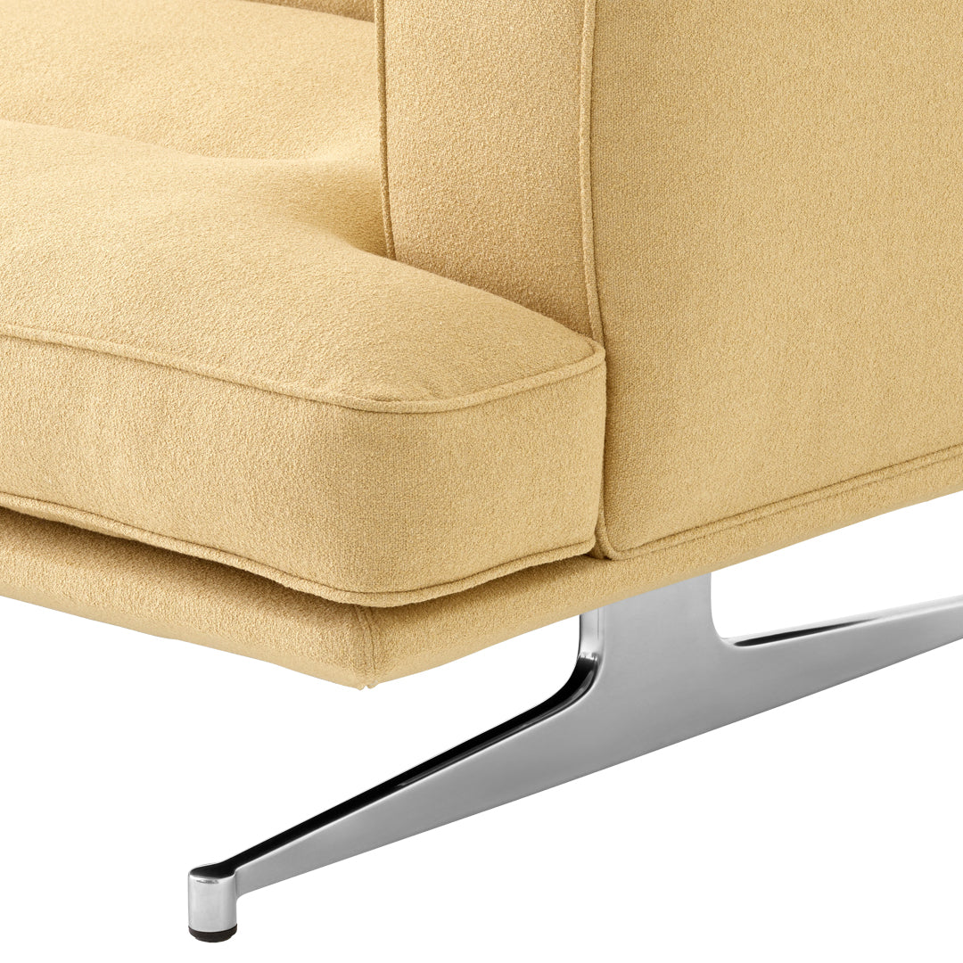 Comfortable Inland AV41 Corner Sofa - Modern L-Shaped Sectional Couch for Living Room, Lounge & Home Theater - Perfect for Small Spaces & Family Gatherings