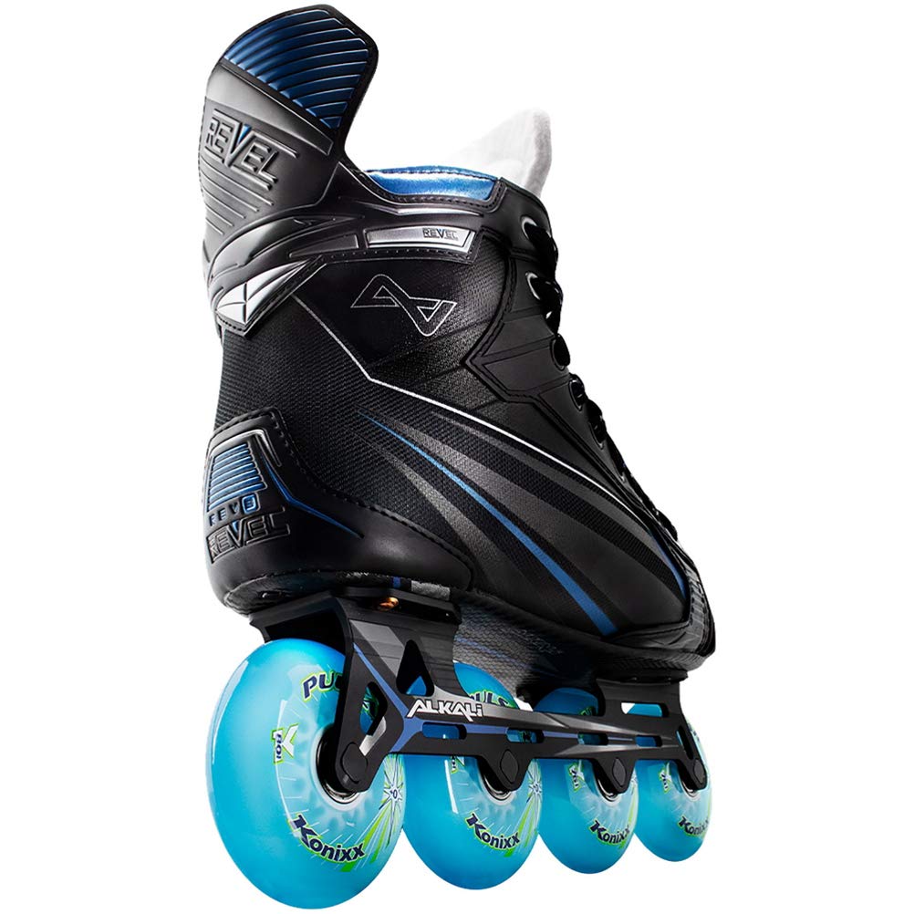 Alkali Revel 3 Senior Inline Hockey Skates - Professional Roller Skates for Men & Women - Perfect for Street Hockey, Rink Play & Outdoor Training