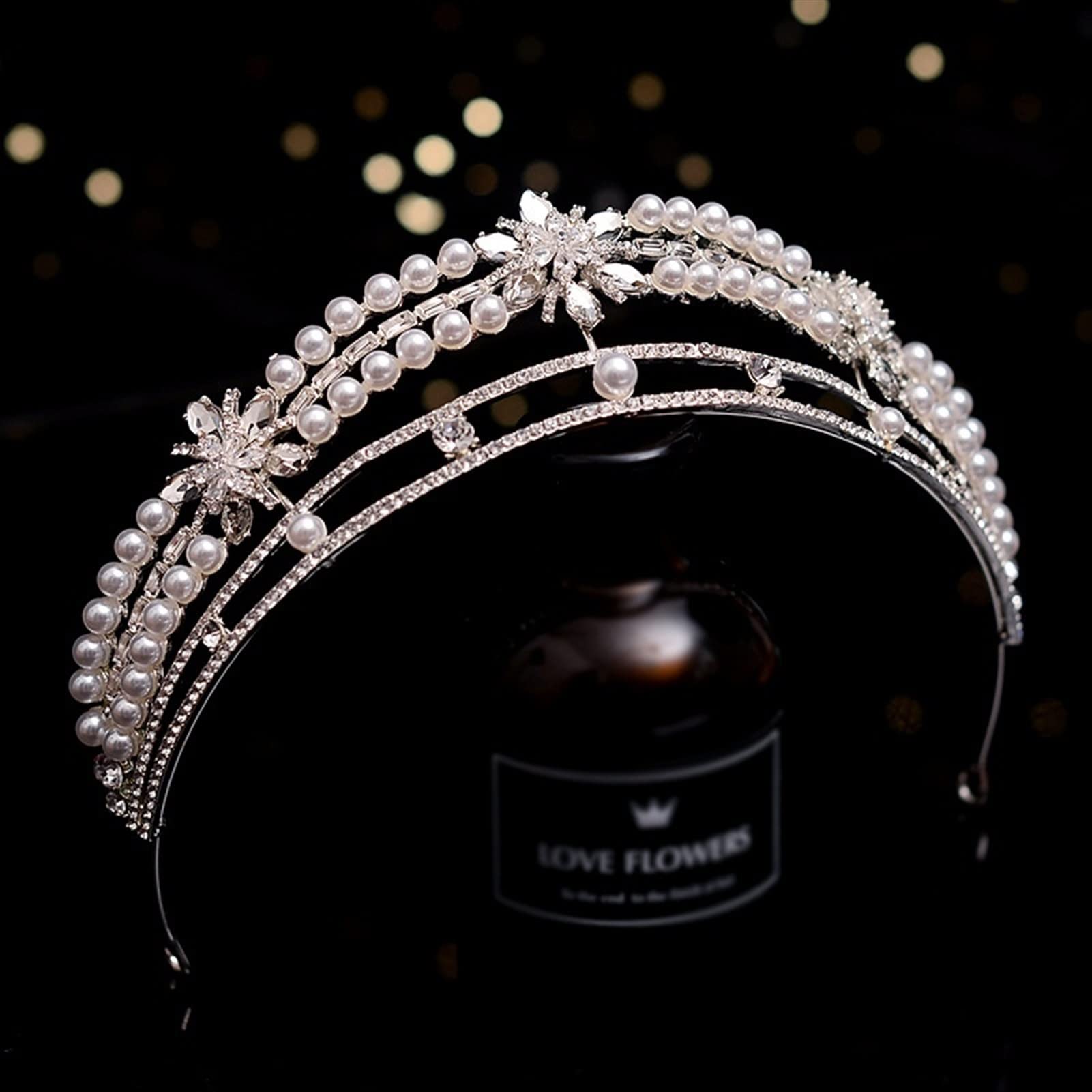 XXXXW Elegant Wedding Headpieces & Bridal Hair Accessories – Princess Birthday Headdress for Brides, Bridesmaids & Special Occasions | Perfect for Weddings, Prom, Quinceañera & Formal Events