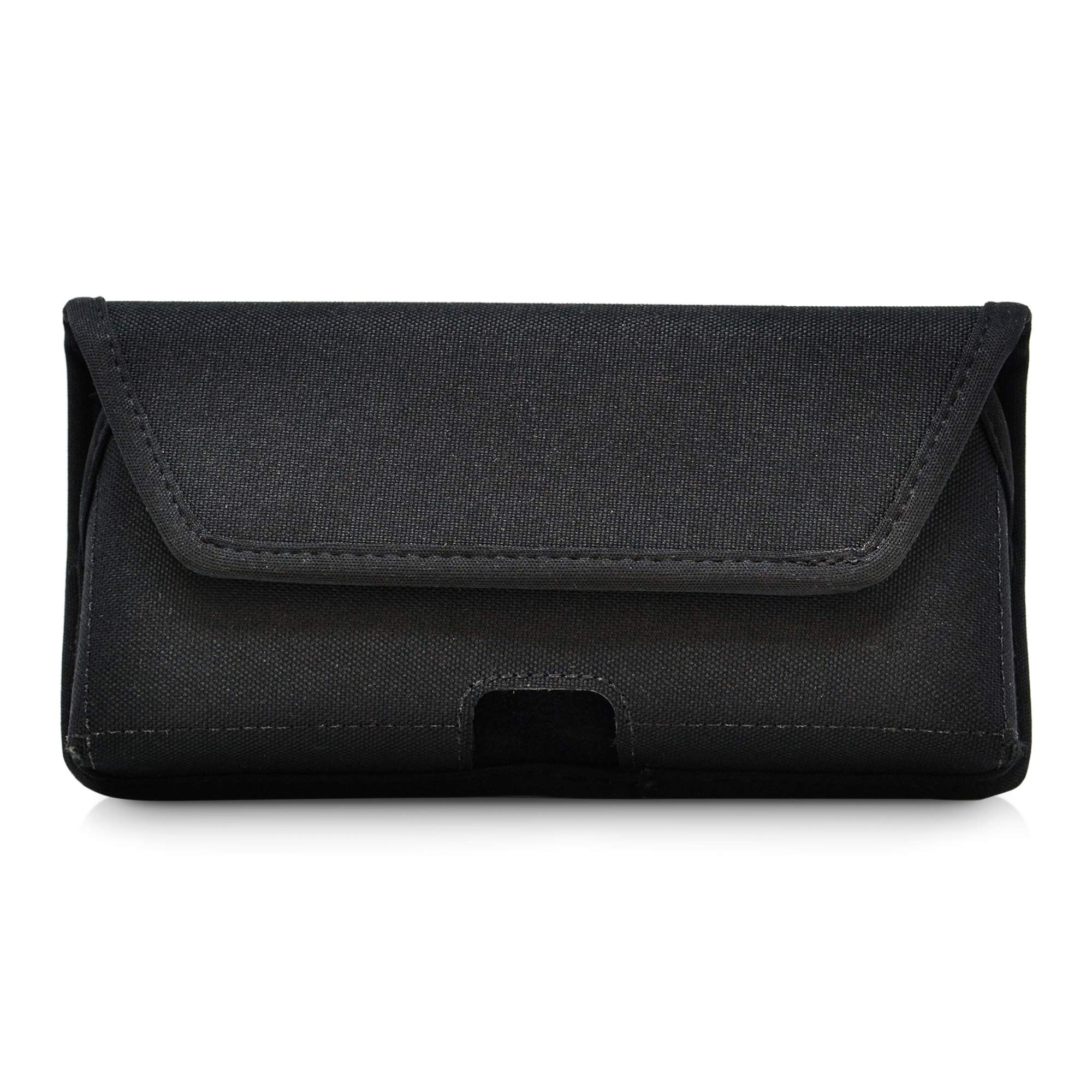 Durable Turtleback Belt Clip Holster Case for Samsung Galaxy S25 Plus/S24/S23+/S22+/S20+ - Heavy Duty Rotating Nylon Pouch with Horizontal Carry - Perfect for Outdoor, Work & Active Lifestyle