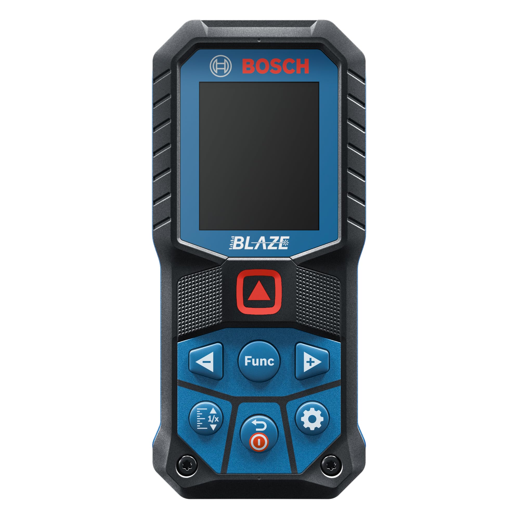 BOSCH GLM165-22 165 Ft Laser Distance Measure with Blaze Technology - Includes 2 AA Batteries, Belt Clip & Carrying Pouch - Perfect for Construction, Home Renovation and DIY Projects