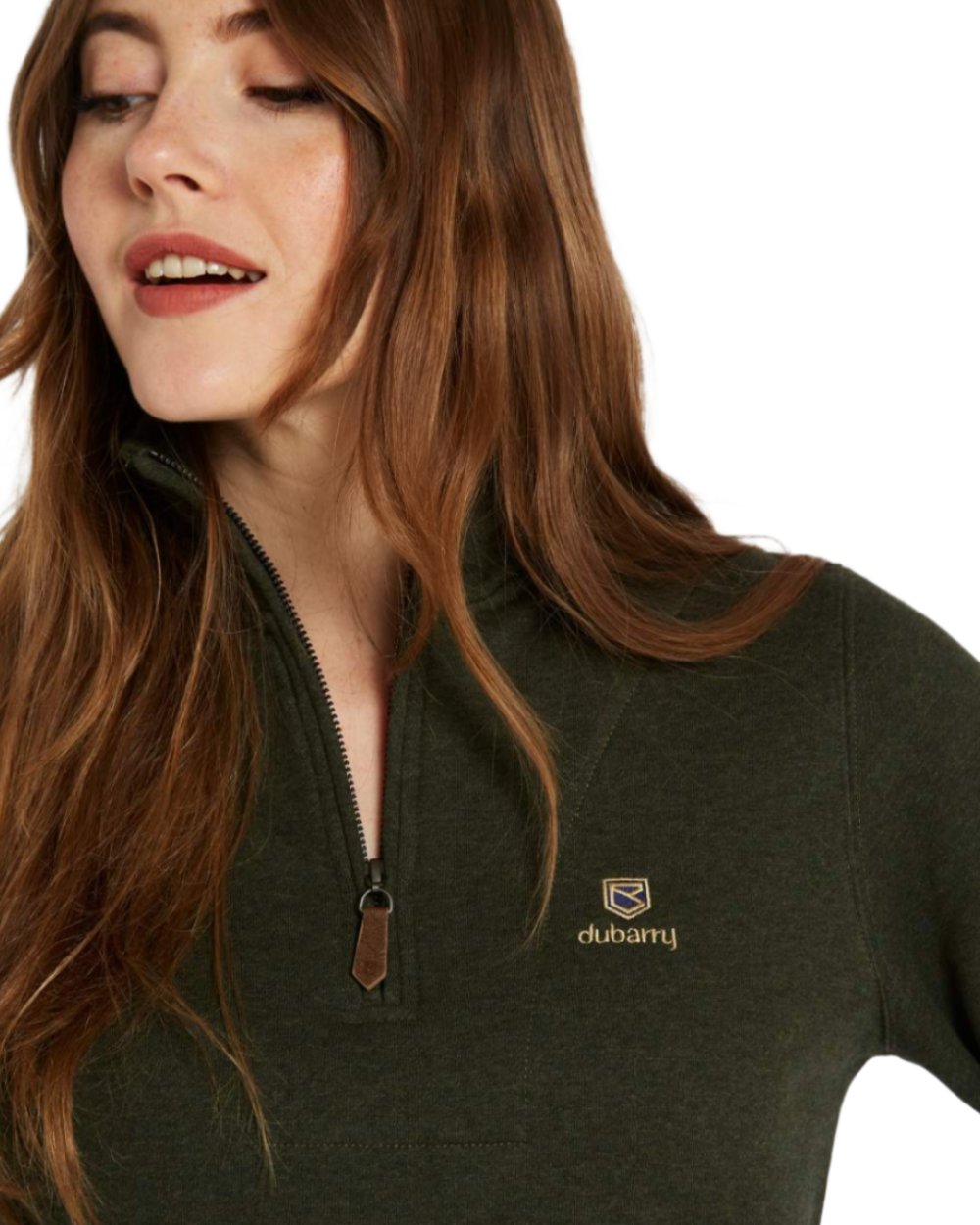 Dubarry Women's Castlemartyr Quarter Zip Sweatshirt - Soft Fleece Pullover for Outdoor Activities & Casual Wear