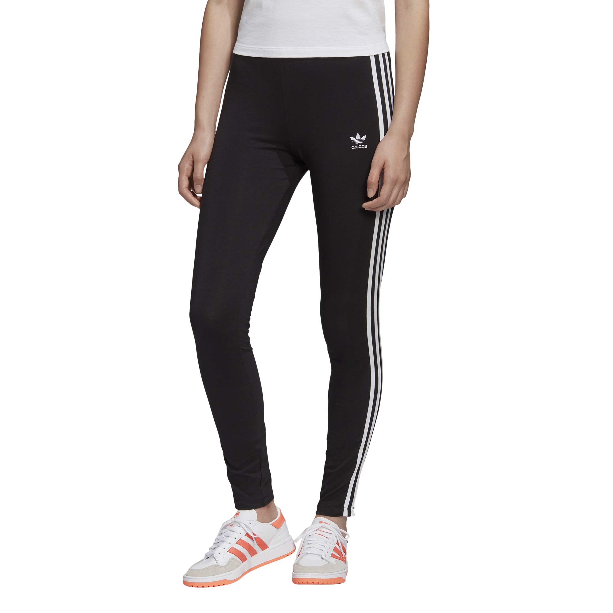 adidas 3 STR Tight Leggings for Women - High Waist Yoga Pants, Workout Running Gym Compression Tights - Perfect for Yoga, Fitness & Everyday Wear