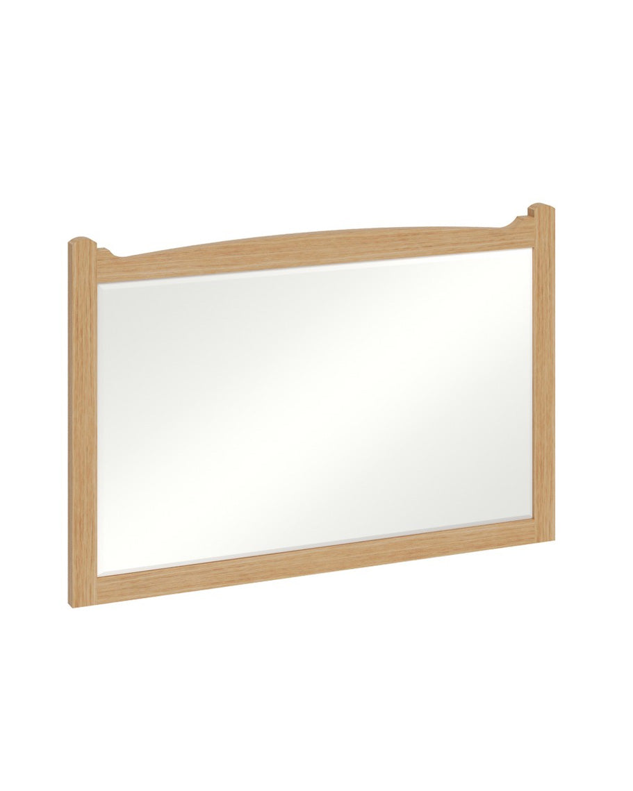 Guild Light Oak Bathroom Mirror – Elegant Vanity Mirror with LED Lighting for Modern Bathrooms, Bedrooms, and Dressing Areas