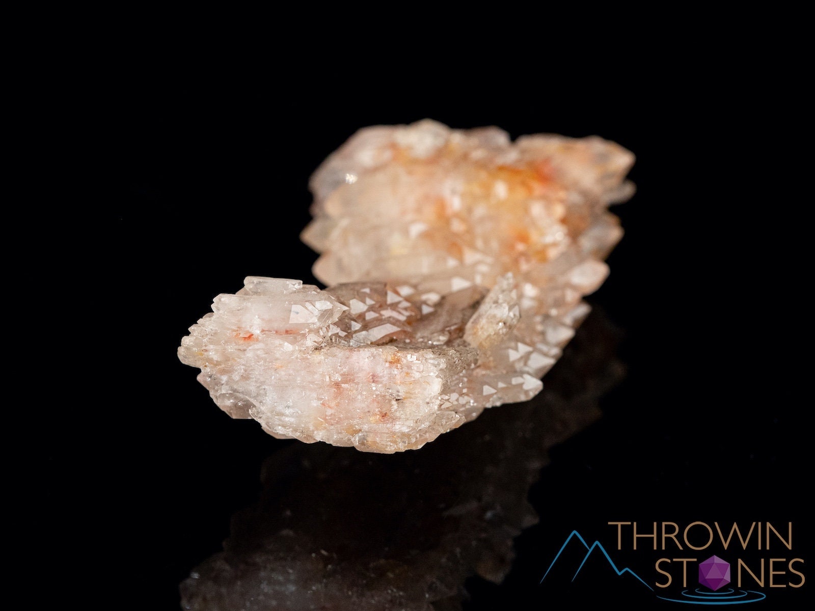 FADEN QUARTZ with AMPHIBOLE Raw Crystal Cluster - Natural Healing Stone for Home Decor, Housewarming Gift & Spiritual Healing | Perfect for Meditation, Office Desk Decor & Crystal Collection (40093)