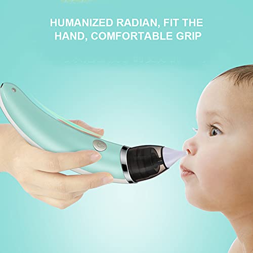 HEEPDD Electric Baby Nasal Aspirator - 5-Speed Adjustable Nose Sucker with Anti-Backflow Design | Safe Ear & Nose Cleaner for Newborns & Toddlers | Perfect for Congestion Relief & Daily Baby Care