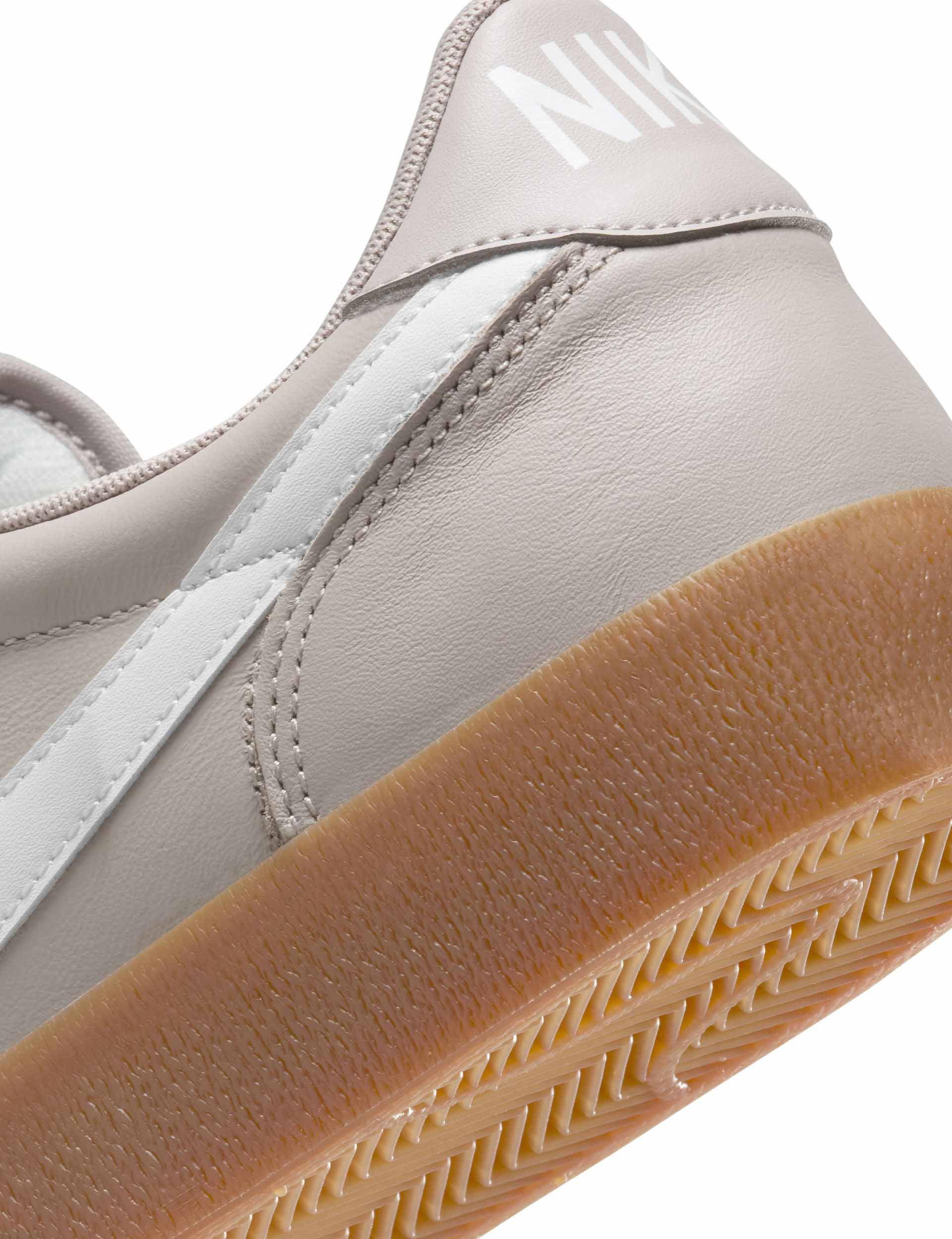 Nike Killshot 2 Leather Sneakers - College Grey/White/Gum Medium Brown | Casual Comfort Shoes for Men | Perfect for College Campus, Streetwear & Everyday Wear