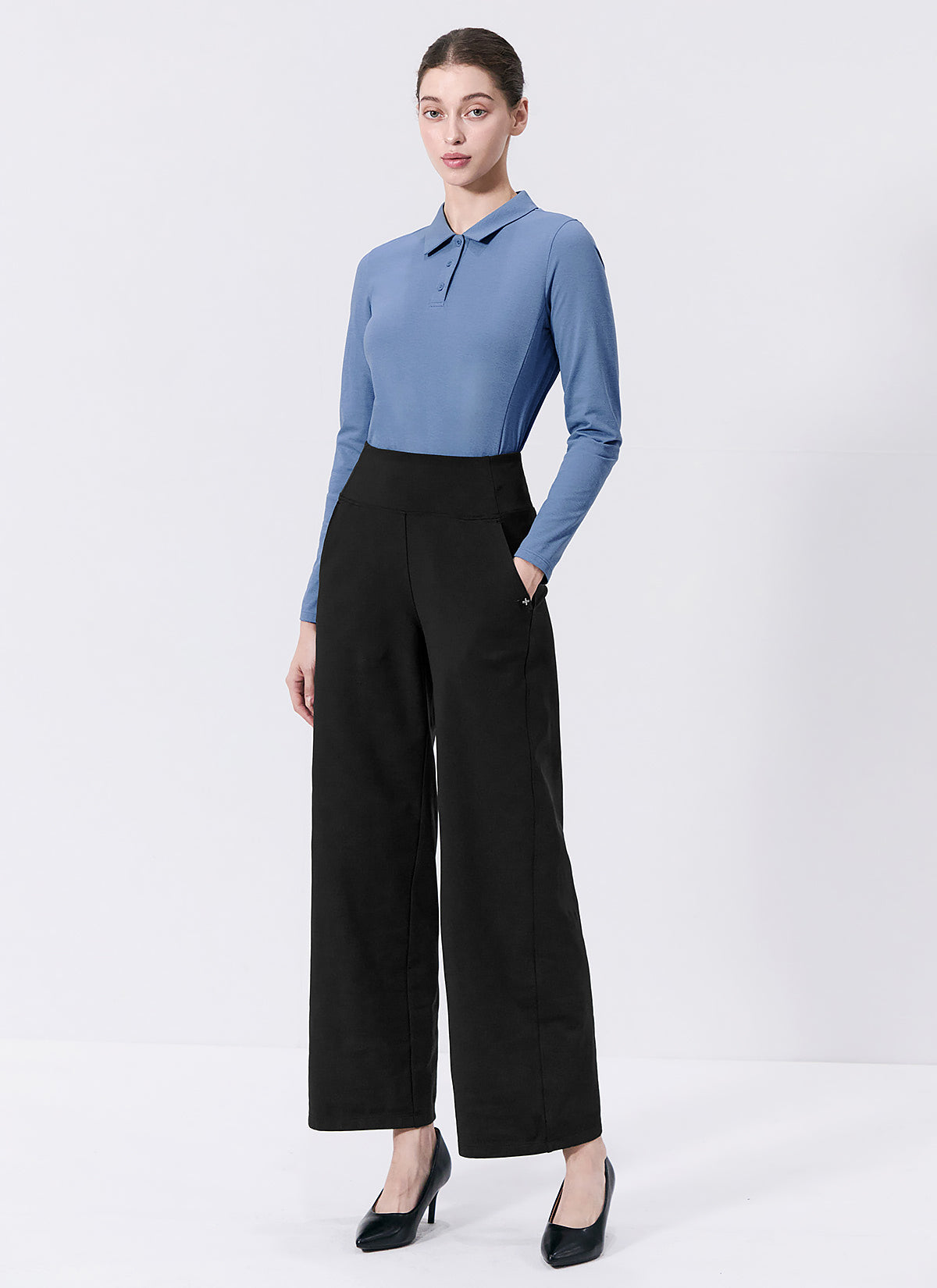 Cozy Fluffy Wide Leg Pants for Women - Soft Winter Lounge Pants, Perfect for Home, Yoga & Relaxation