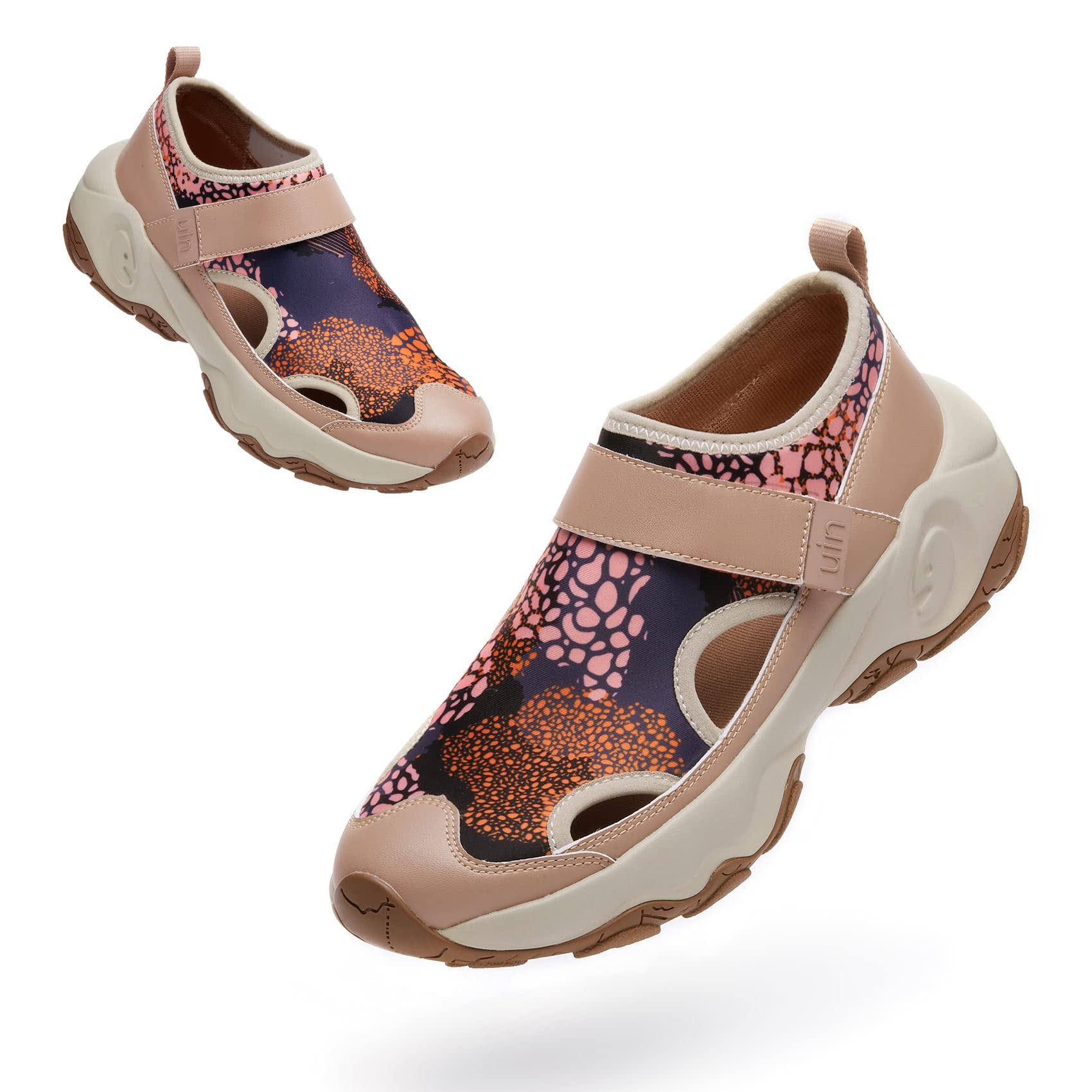 UIN Women's Closed Toe Outdoor Sandals - Lightweight Hiking & Walking Shoes for Summer Travel, Beach, Water Sports & Casual Wear