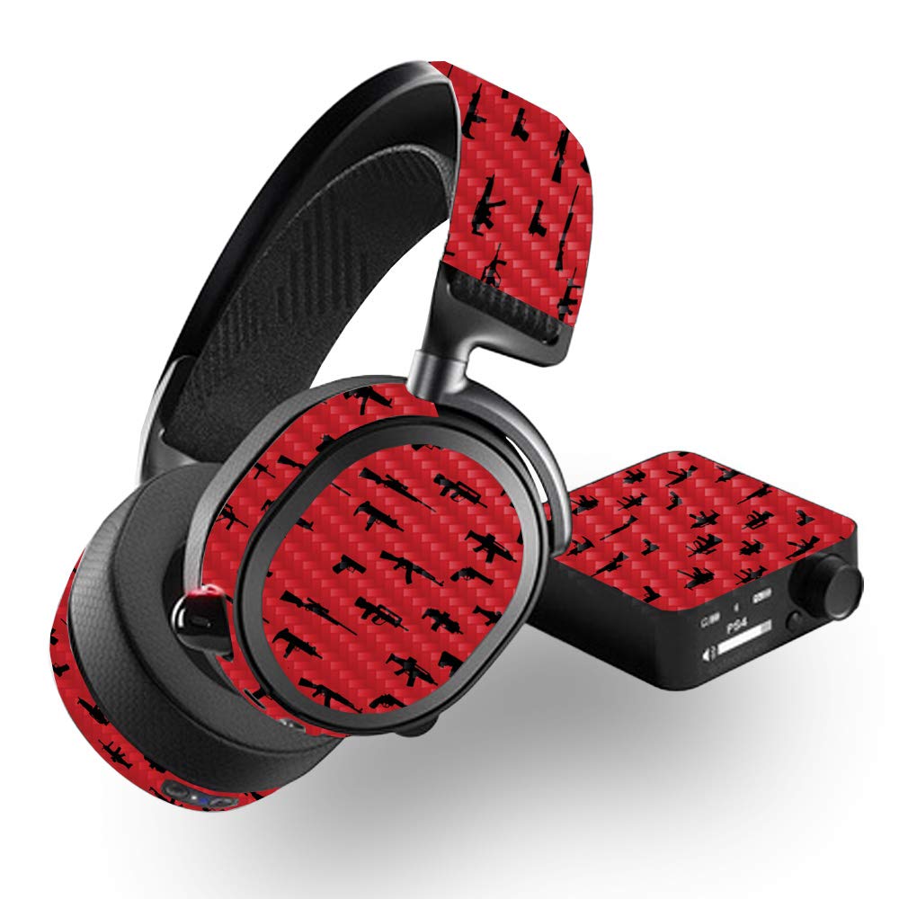 Carbon Fiber Skin for SteelSeries Arctis Pro Wireless - Durable & Easy to Apply | Gaming Headset Protection