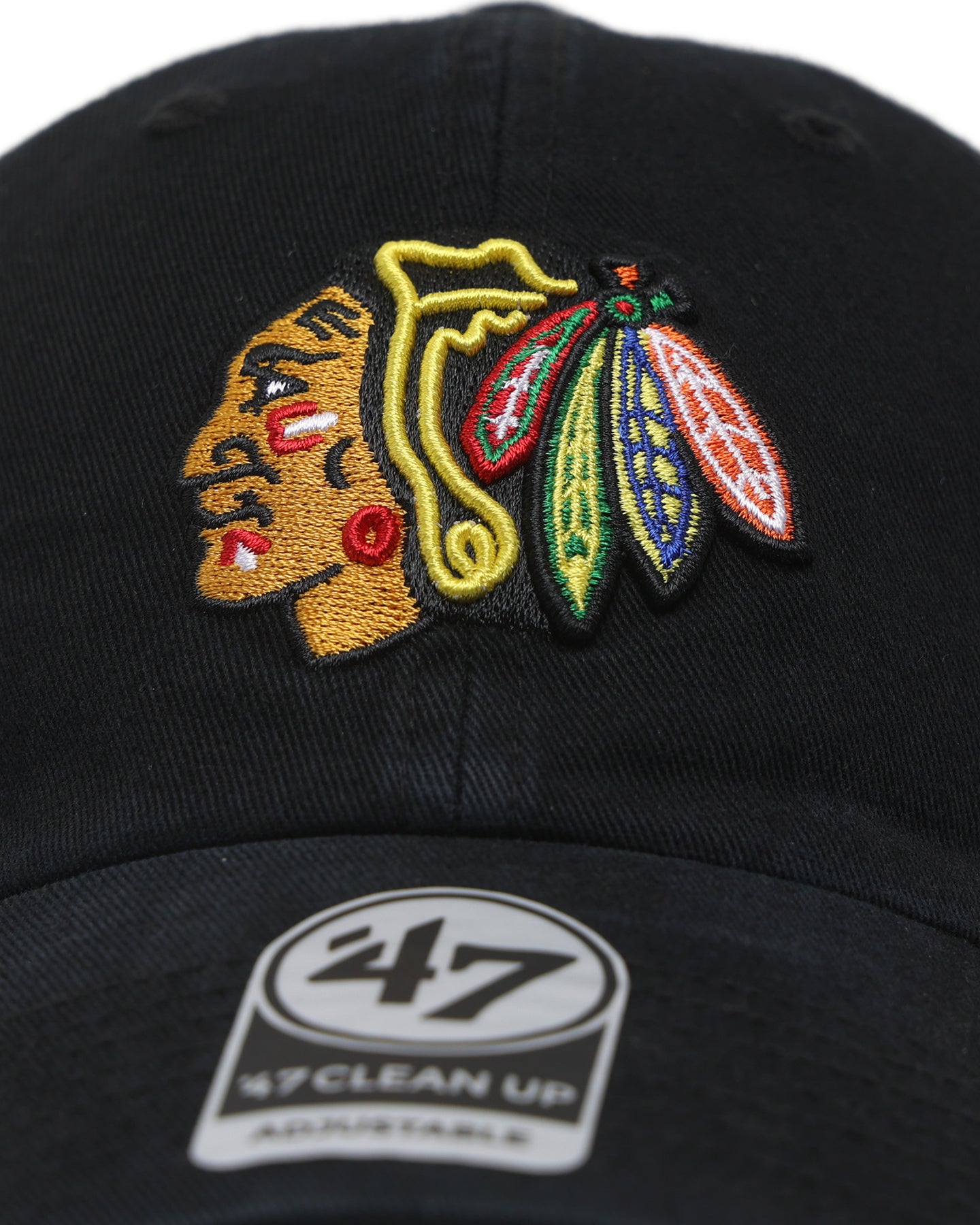 47 Brand Chicago Blackhawks Snapback Hat - Adjustable Strapback Cap for Men & Women - Perfect for Sports Games, Casual Outfits & Fan Collections