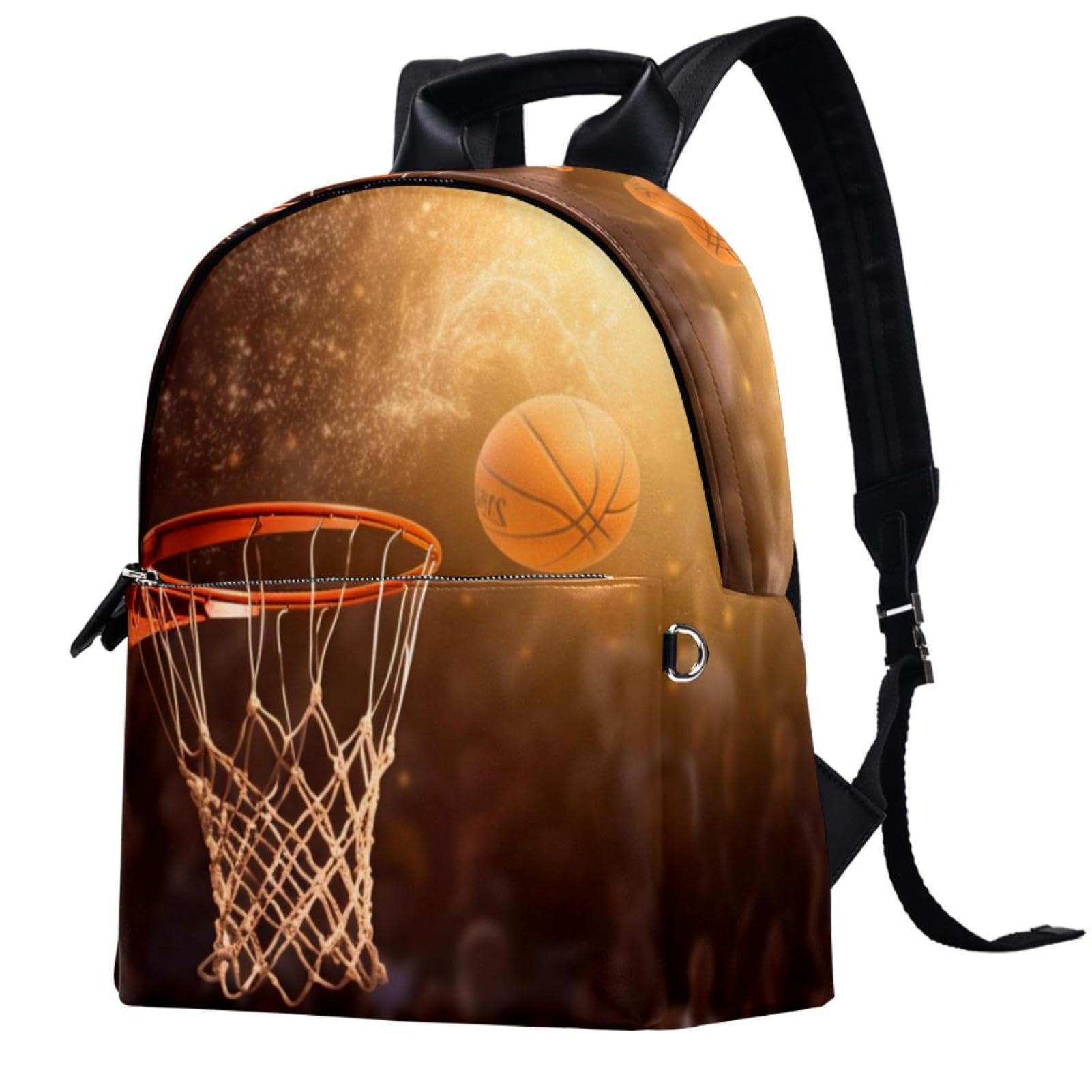 Best Travel Backpack for Women & Men - Durable Basketball Backpack with Hoop - Perfect for Gym, School & Outdoor Adventures