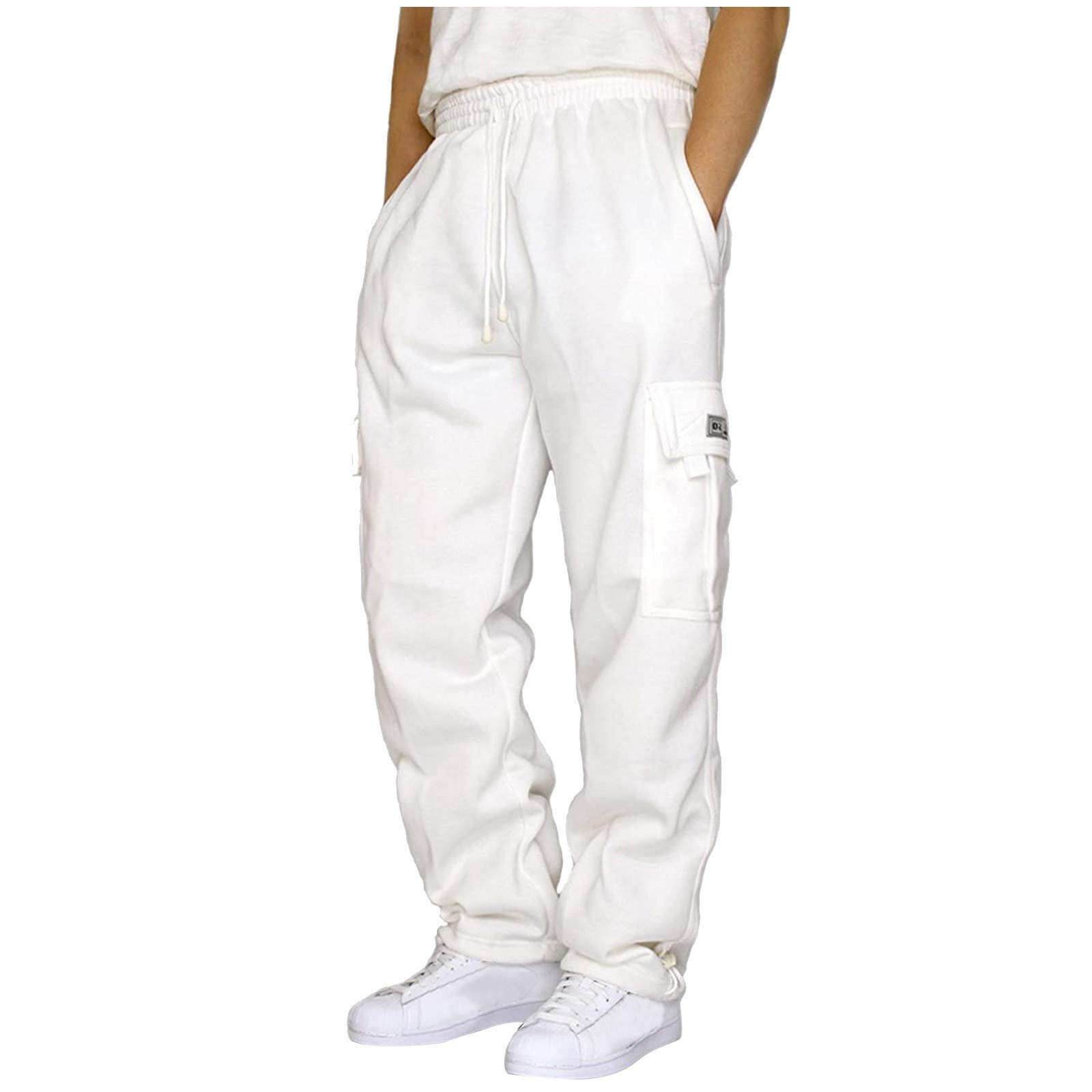 Men's Sweatpants with Pockets - Comfortable Joggers for Sports & Outdoor