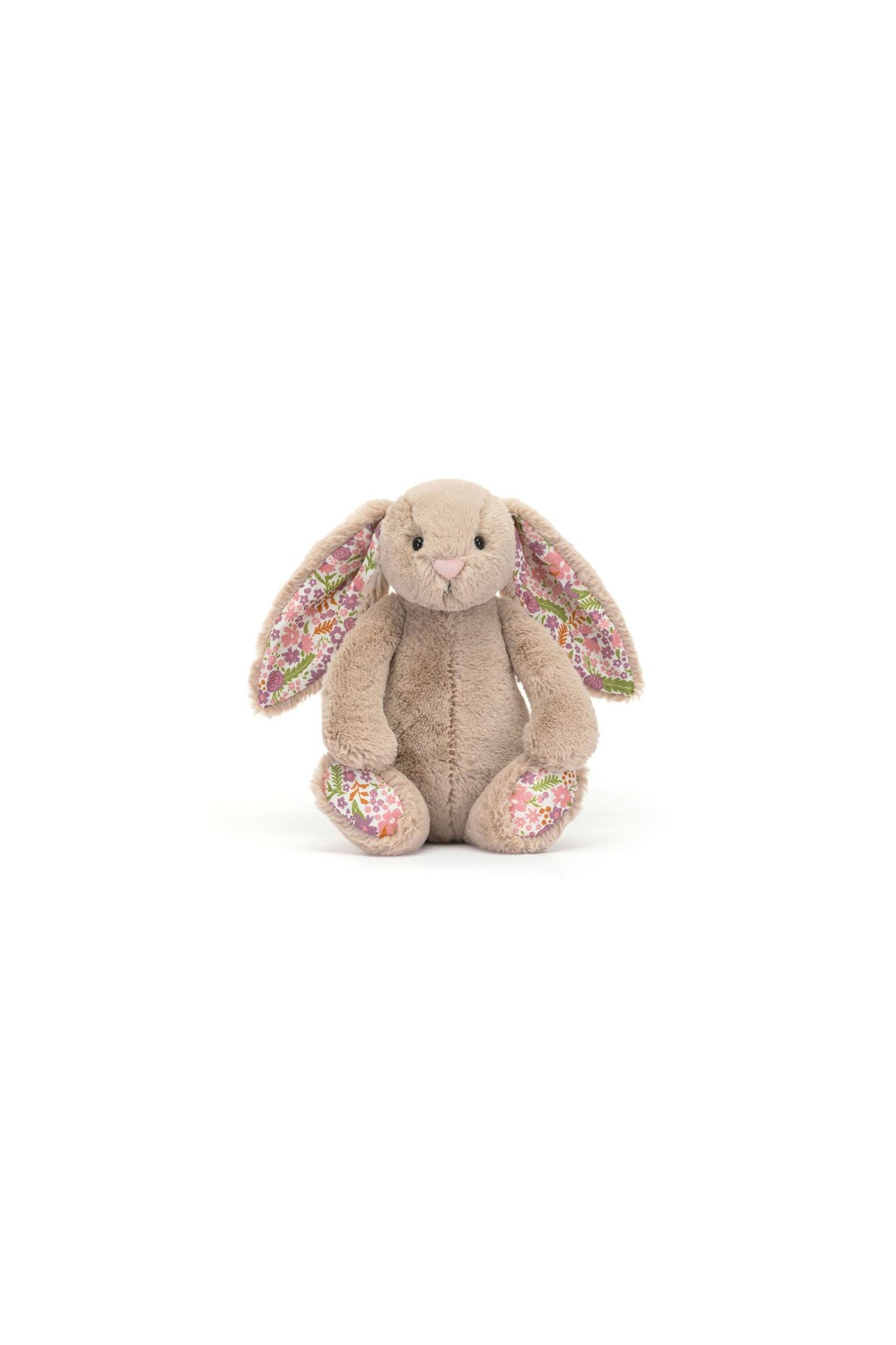 Jellycat Blossom Beige Bunny Stuffed Animal - Soft Plush Toy for Kids & Baby Shower Gifts | Cute Nursery Decor & Comfort Companion