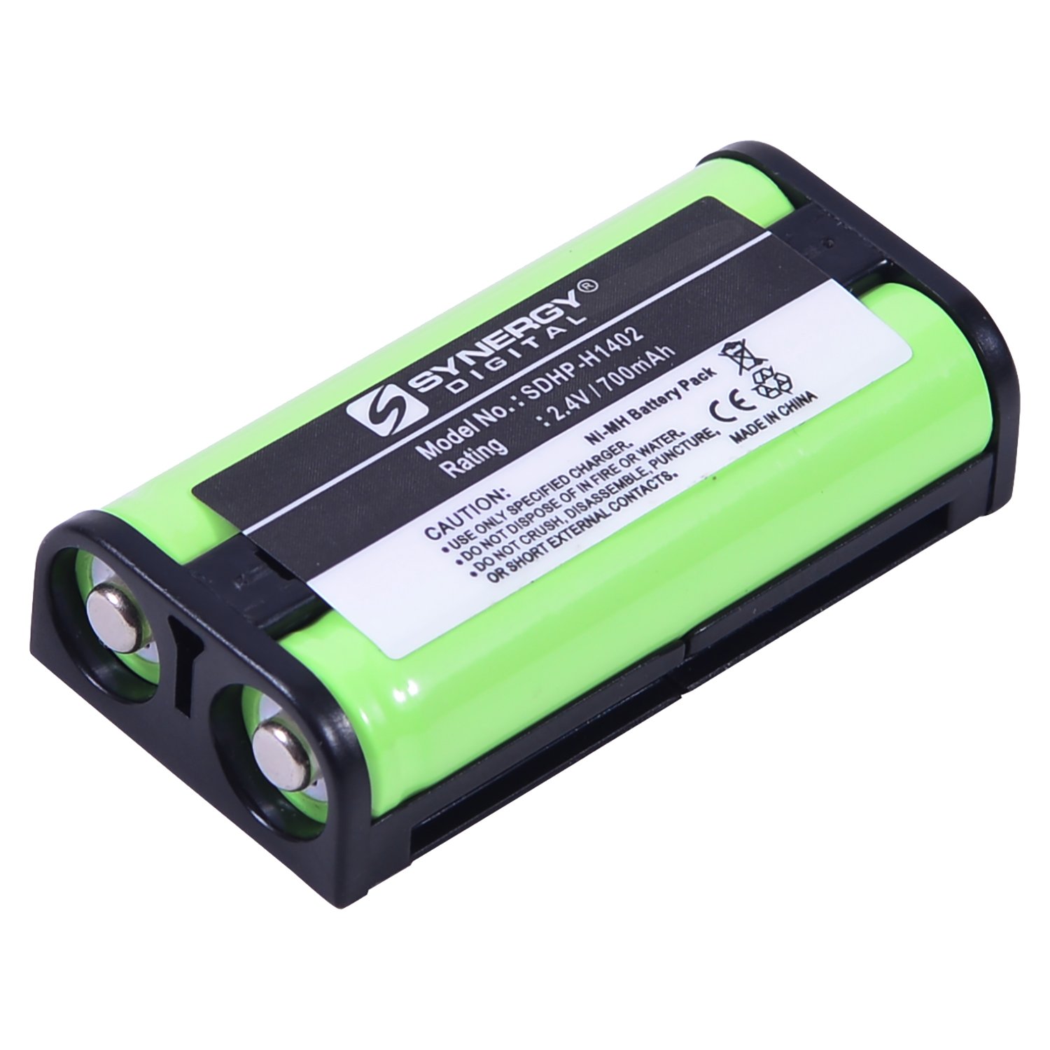 Synergy Digital Rechargeable Ni-MH Batteries for Sony MDR-RF850 Wireless Headset - 2.4V 700mAh Combo Pack (4 Batteries) | Long-Lasting Power for Home Theater, Gaming & Music Listening