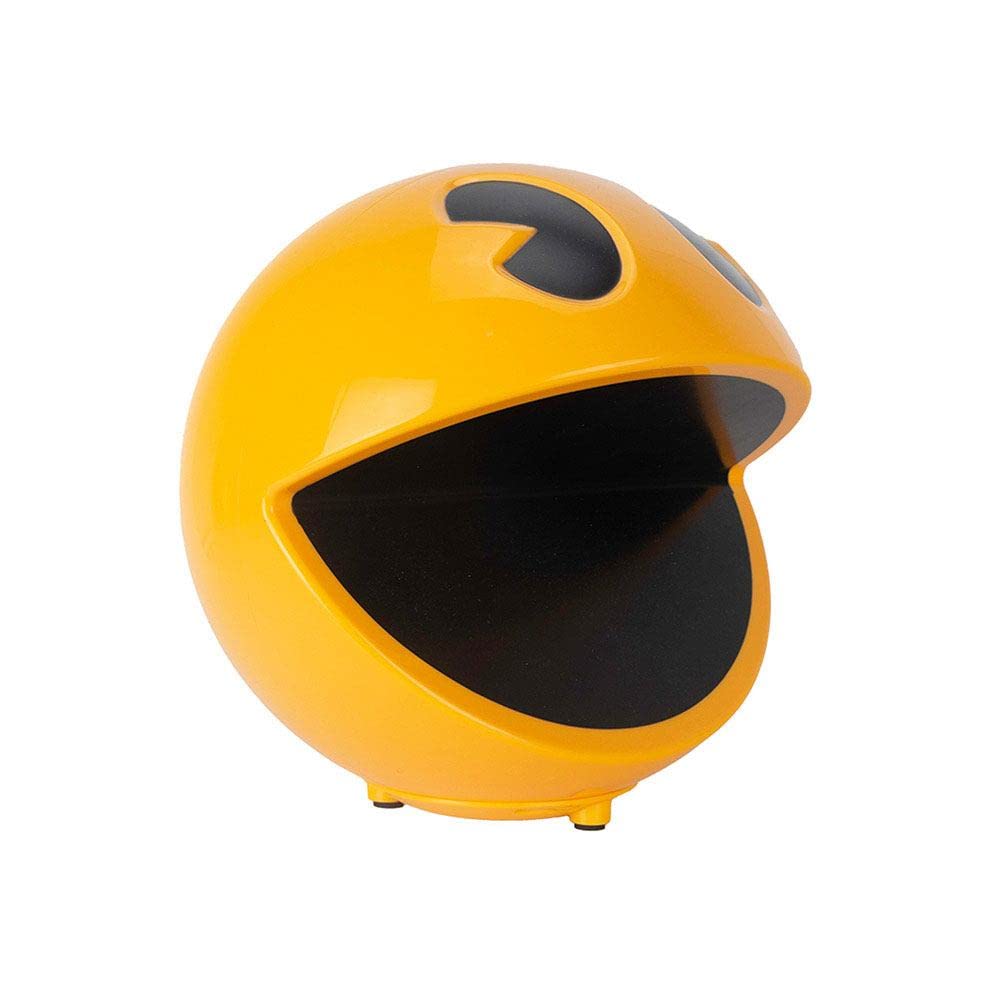 Pac-Man Ghost Night Light with 12 Sound Effects & Remote Control - Adjustable Brightness USB LED Desk Lamp for Gamers, Bedroom, Office - Perfect for Gaming Rooms, Kids' Bedrooms & Nostalgic Decor