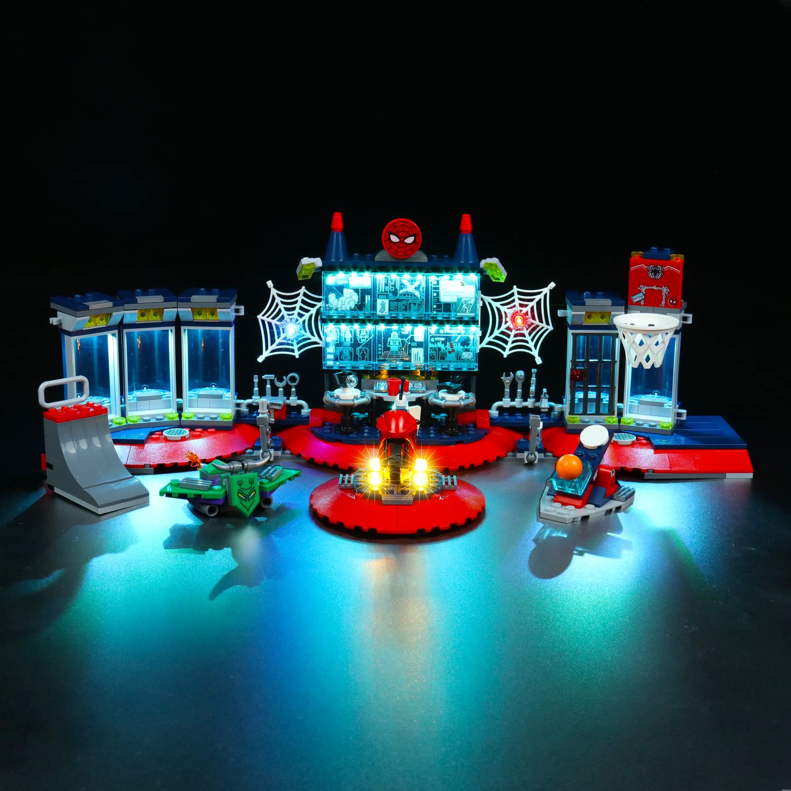 BrickBling LED Light Kit for Lego Spiderman Building Set 76175 - DIY Lighting Decoration for Lego Models (Lights Only, No Lego Included) | Perfect Gift for Spider-Man Fans | Enhance Your Lego Display for Home, Office, or Collection Showcase