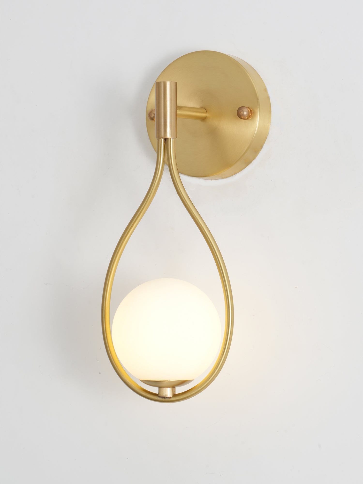 Vintage Brass Vanity Wall Lamp - Elegant Sconce Lighting for Bathroom, Bedroom & Dressing Room - Perfect for Makeup, Reading & Ambient Lighting