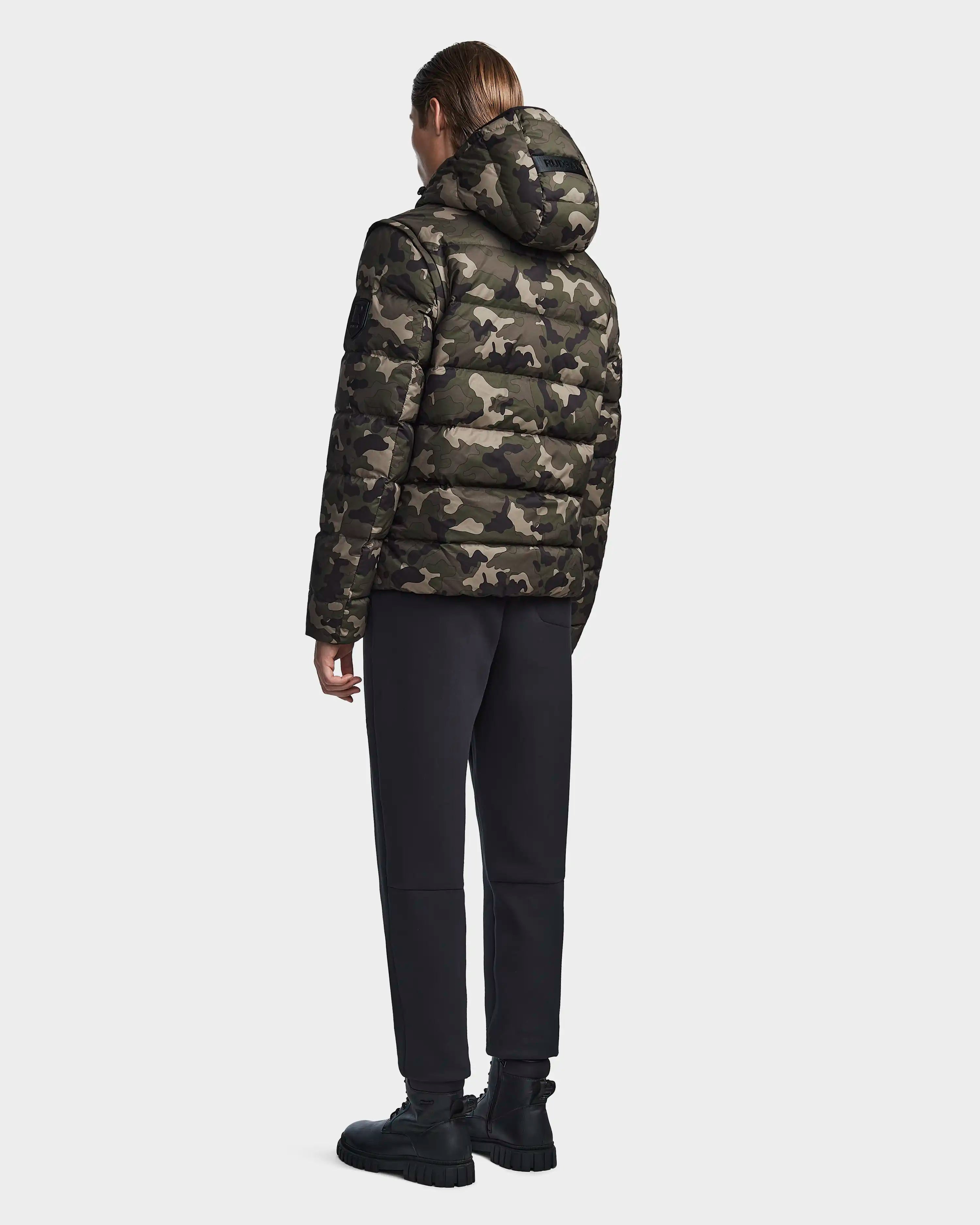 DEMIAN M R M123504 Camouflage Hunting Jacket - Waterproof & Windproof Outdoor Gear for Men - Perfect for Hunting, Hiking, and Camping Adventures
