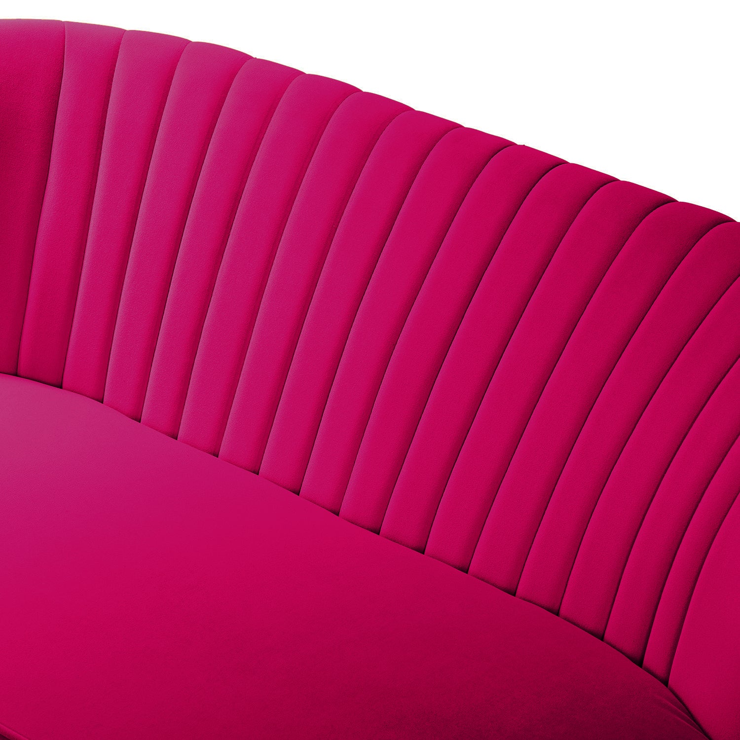 Bariana Velvet Loveseat - Soft & Luxurious Small Couch for Living Room, Bedroom, or Office - Perfect for Cozy Seating & Home Decor