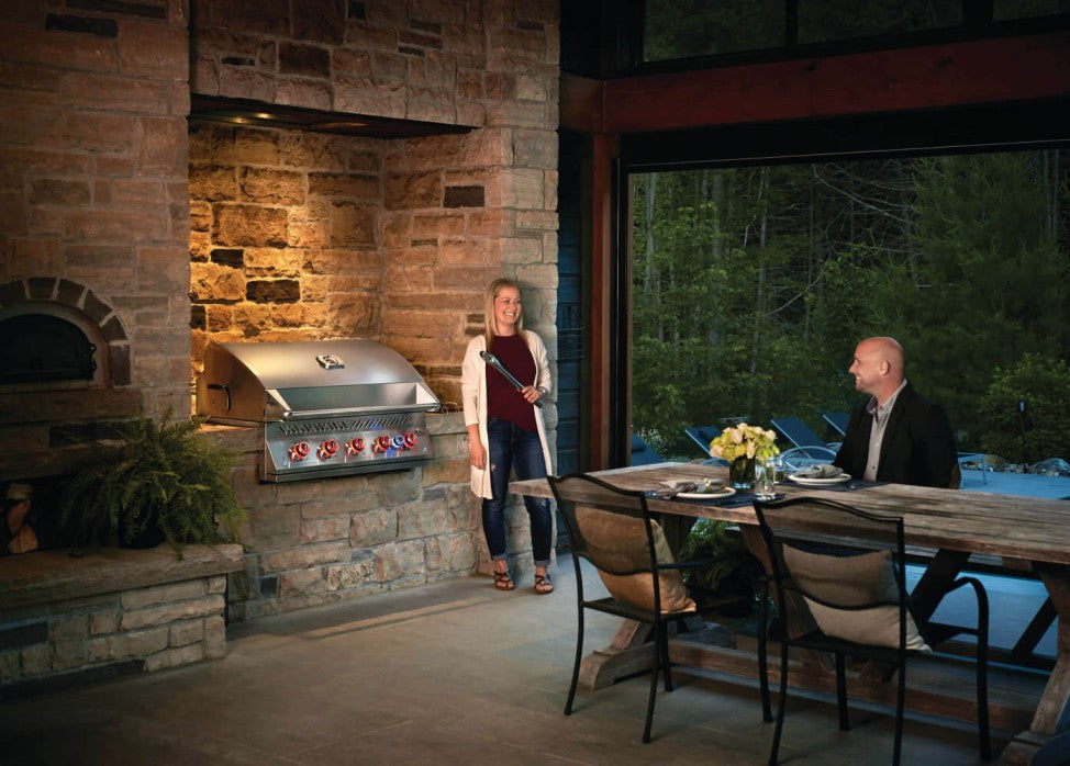 Napoleon 700 Series 38 Inch Built-In Natural Gas Grill - Premium Outdoor Cooking for Backyard BBQs, Patio Parties & Family Gatherings