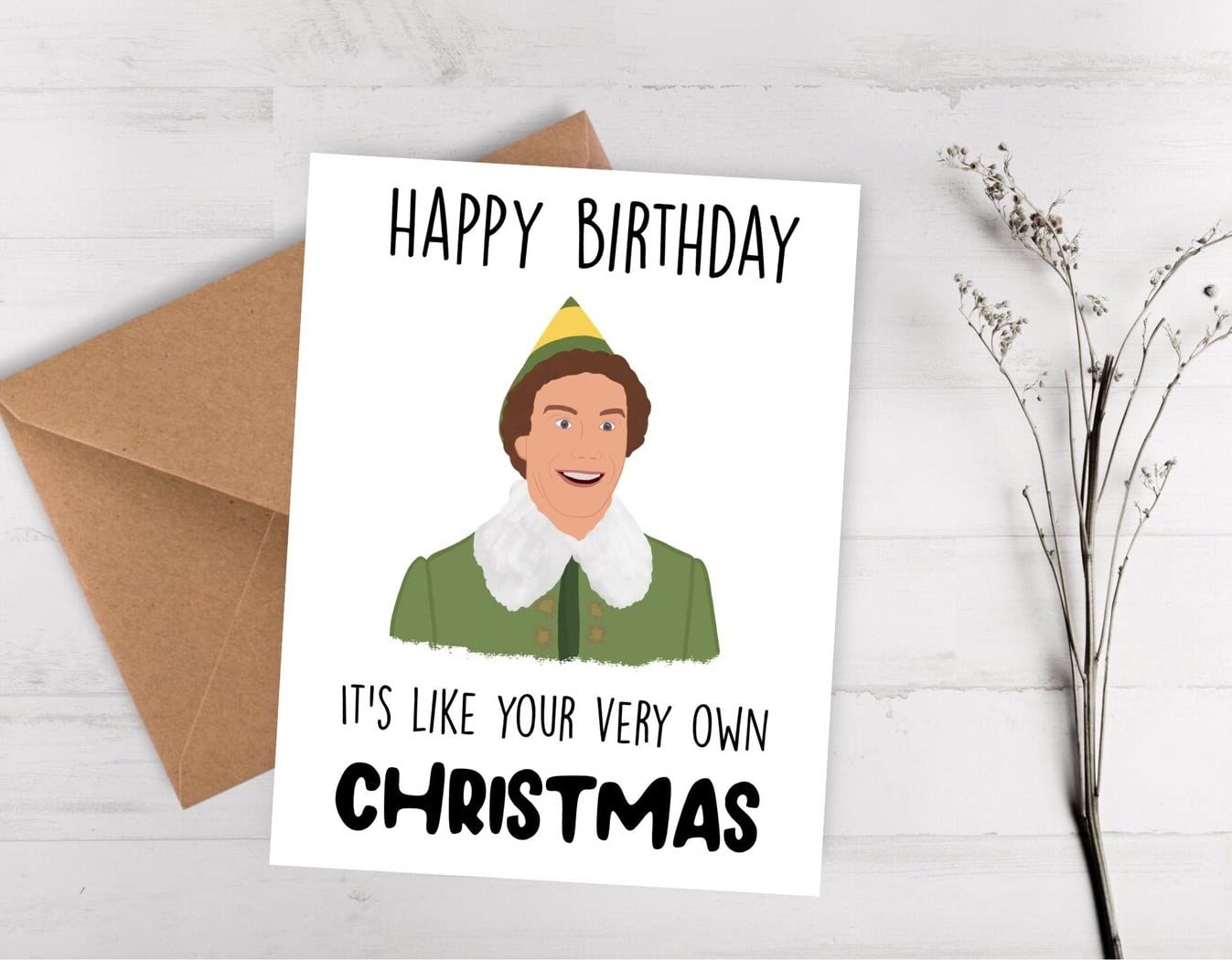 Funny Birthday Cards for Her & Him - Unique December Birthday & Christmas Greeting Cards - Perfect Gift for Boyfriend, Girlfriend, Friends & Family - Ideal for Holiday Celebrations, Office Parties & Special Occasions