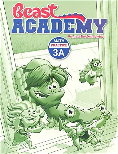 Beast Academy Grade 3 Complete Math Books Set (8 Books) - Math Guide & Practice Workbooks 3A, 3B, 3C, 3D | Homeschool Curriculum, Elementary Math Learning for Kids Ages 8-10