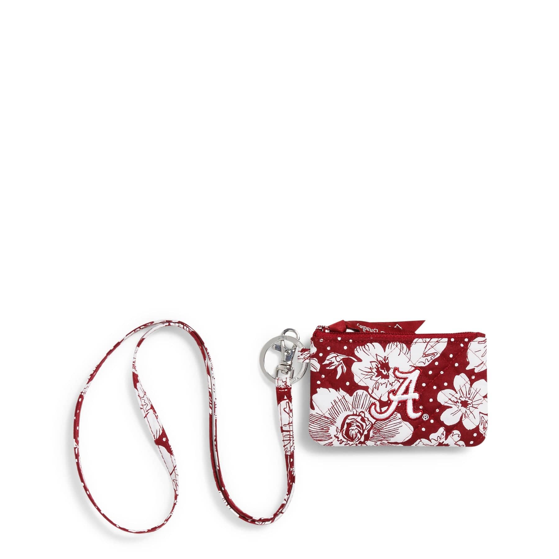 Custom Collegiate Zip ID Lanyard with Keychain - Durable Nylon Badge Holder for School, Work & Events - Perfect for Students, Teachers & Employees
