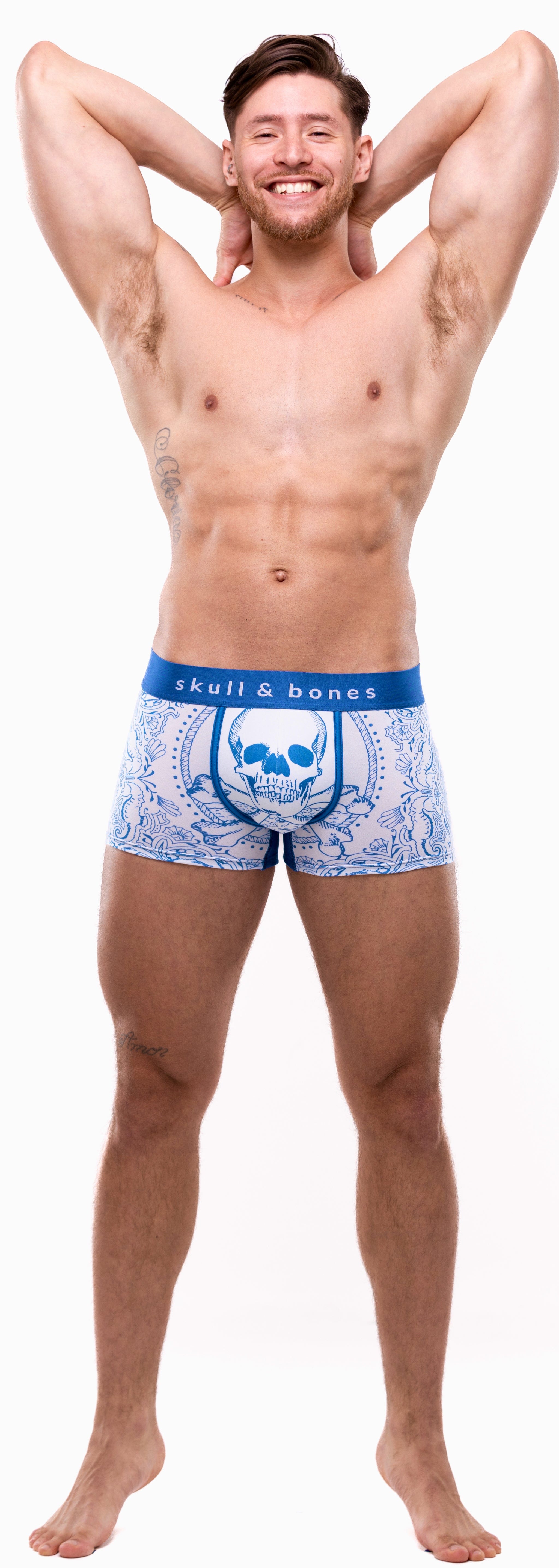 Nautical Bandana Swim Trunk for Men - Quick Dry Beach Shorts with Adjustable Waistband - Perfect for Swimming, Surfing, and Summer Vacations