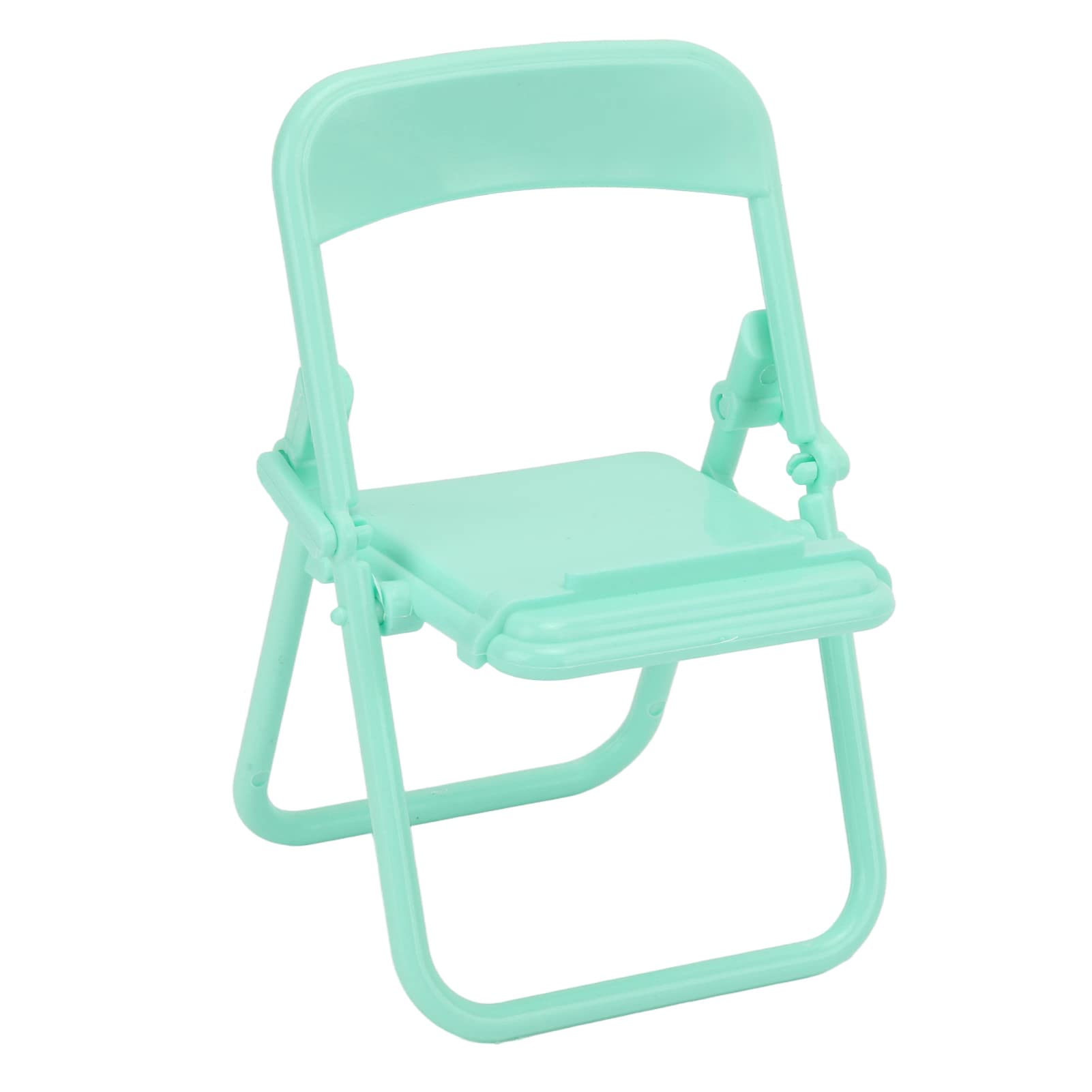 Jeanoko Foldable Phone Stand - Portable TPR Stool-Shaped Holder for iPhone, Samsung, Tablets - Perfect for Office, Home Decor & Indoor Use (Green)